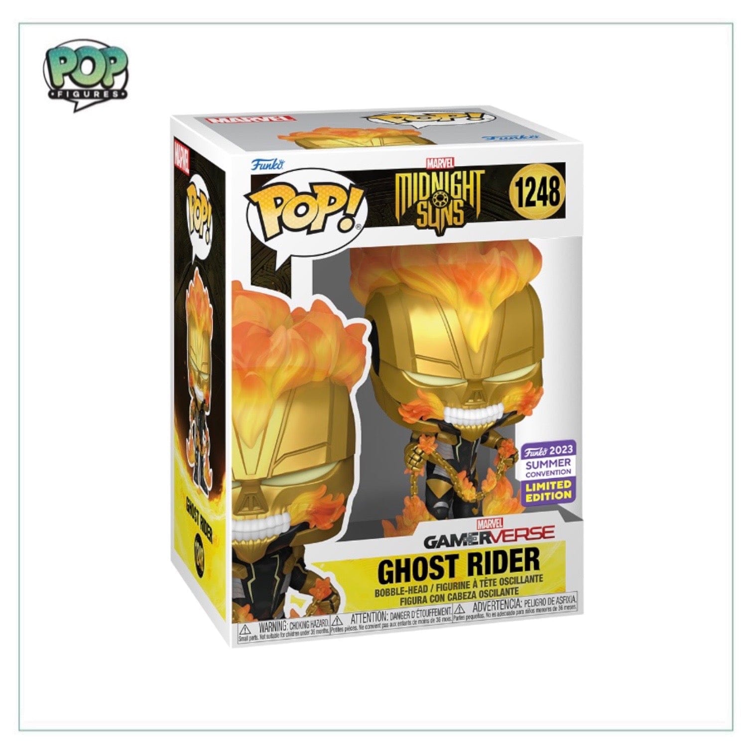 Funko Pop! Ghost Rider #1248 Funko Pop! - Midnight Sons - SDCC 2023 Shared Exclusive