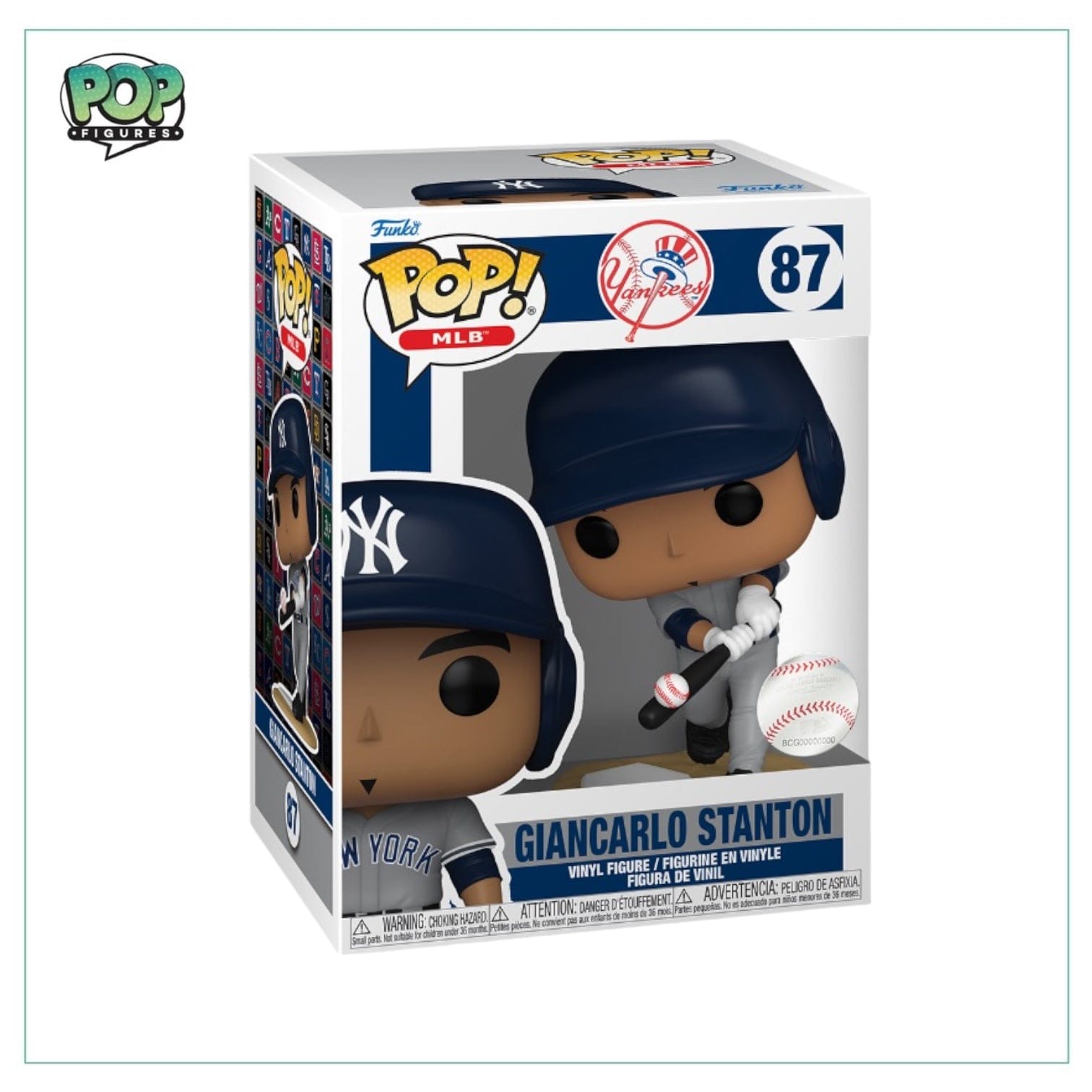New York Yankees Giancarlo Stanton #87 Funko Pop! - New York Yankees - MLB