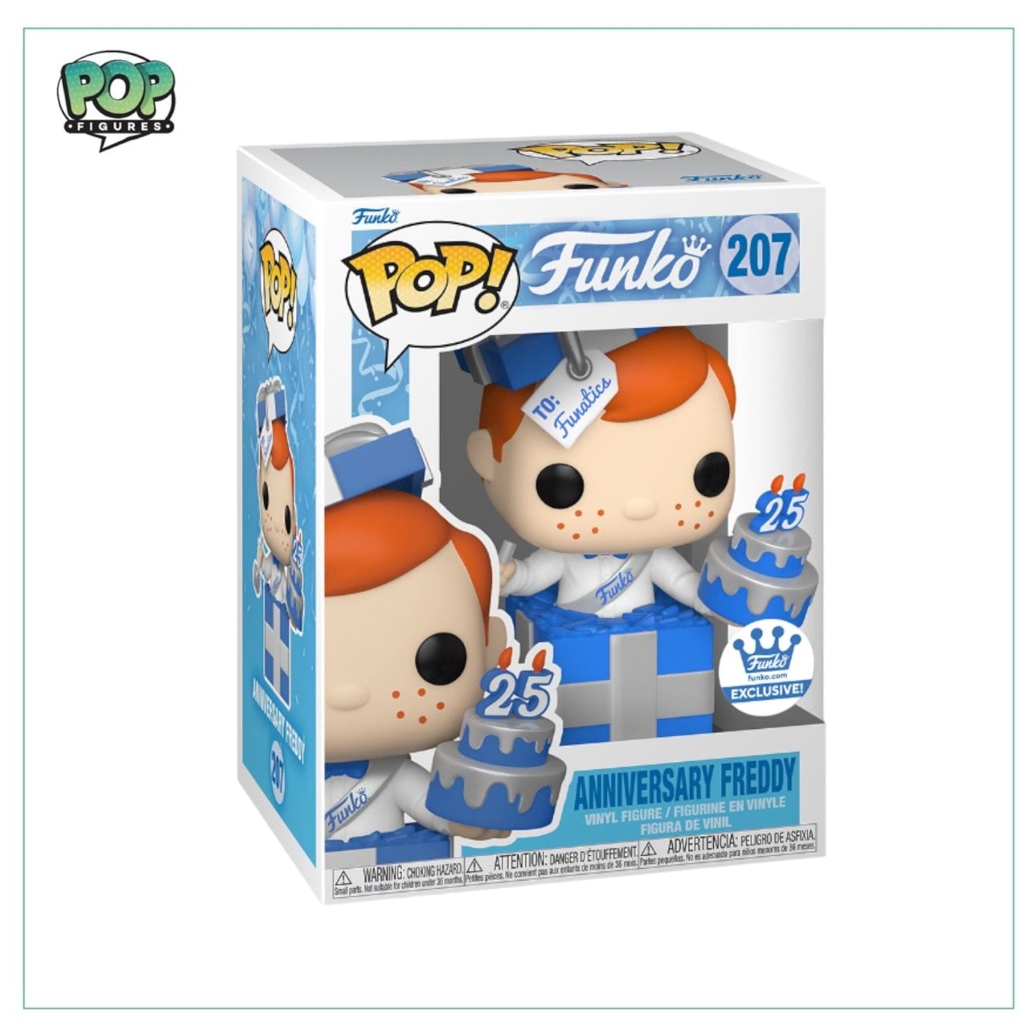 Funko Pop! Anniversary Freddy #207 Funko Pop! - Freddy Funko - Funko Exclusive