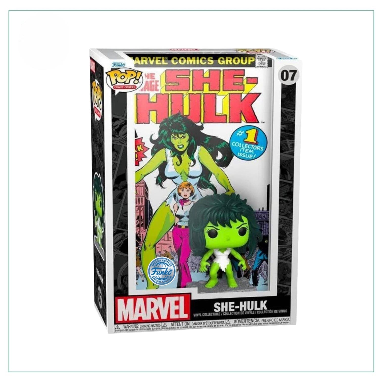 Funko Pop! She Hulk #07 Comic Funko Pop! - She Hulk - Special Edition