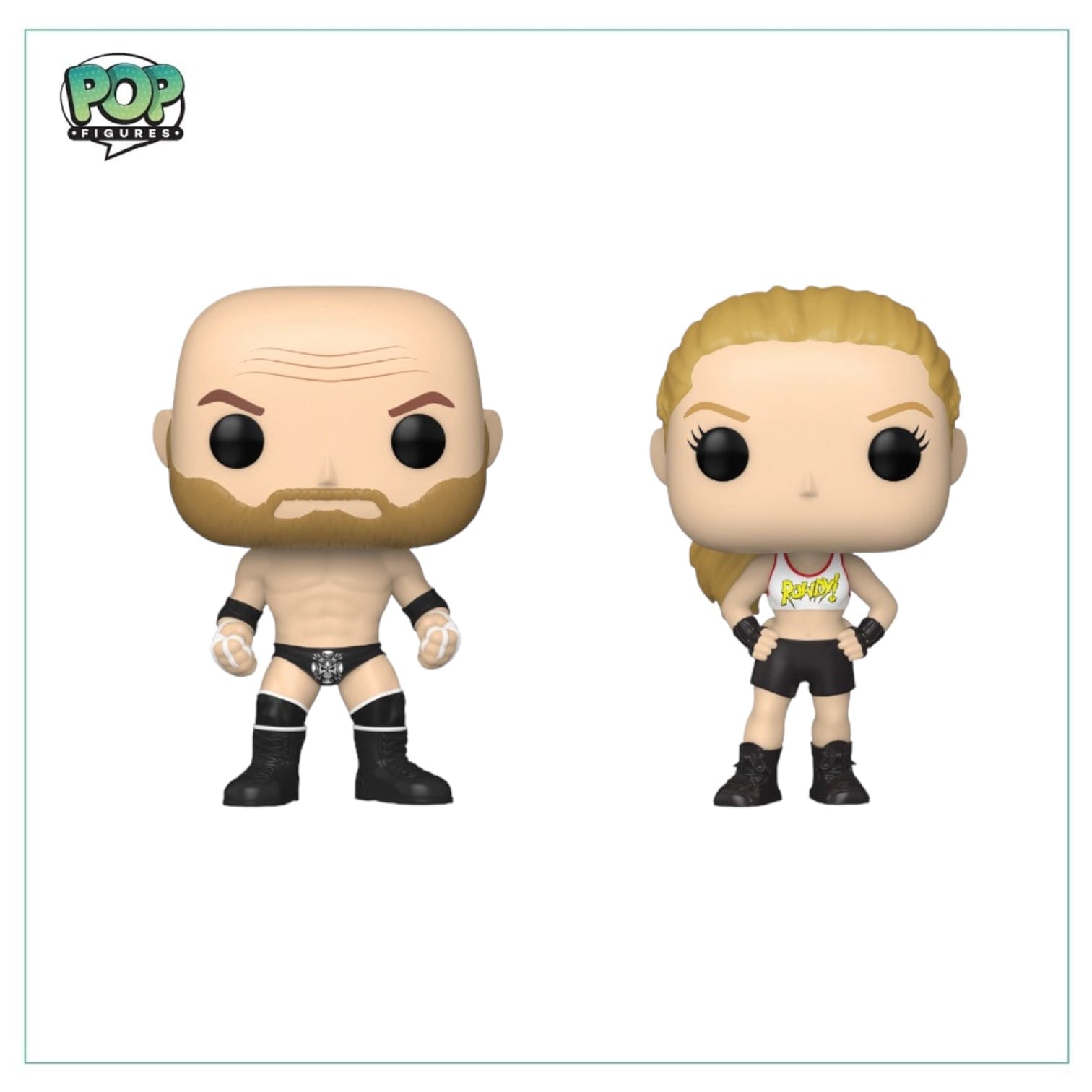 Funko Pop! Triple H and Ronda Rousey 2 Pack Funko Pop! - WWE