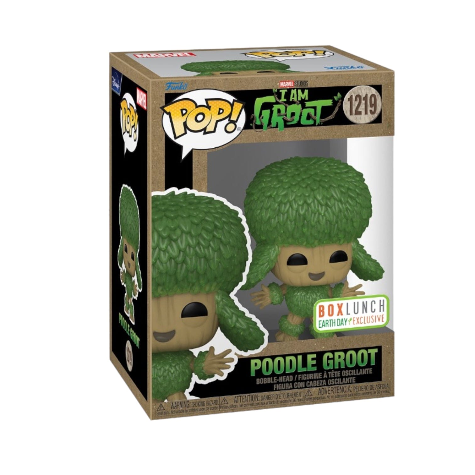 Funko Pop! Poodle Groot #1219 Funko Pop! - I Am Groot - Boxlunch Earth Day Exclusive