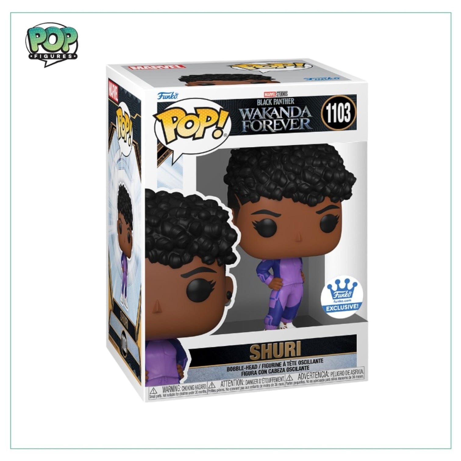 Funko Pop! Shuri #1103 Funko Pop - Wakanda Forever - Funko Shop Exclusive