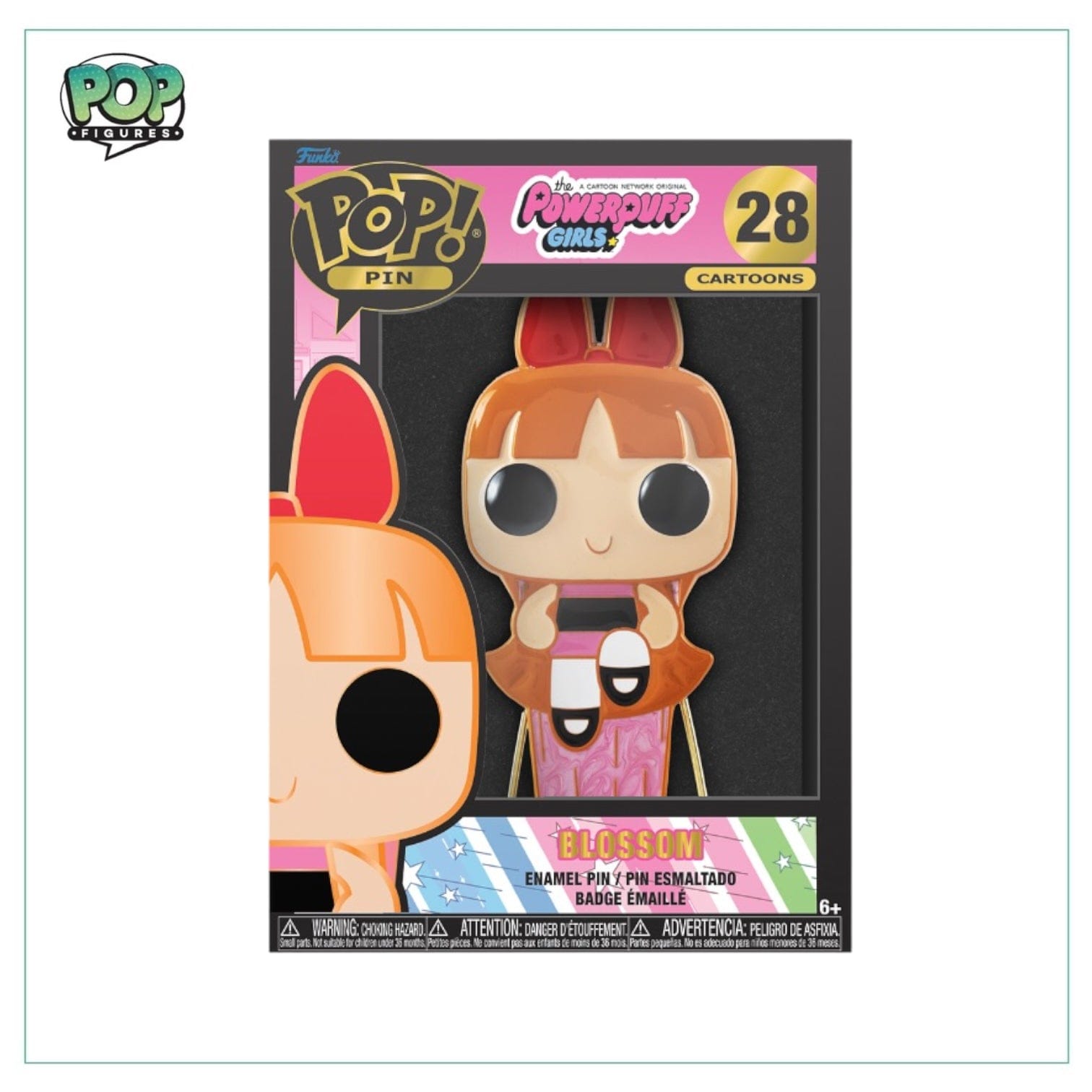 Funko Pop! Blossom #28 Funko Pop Pin! - Powerpuff Girls