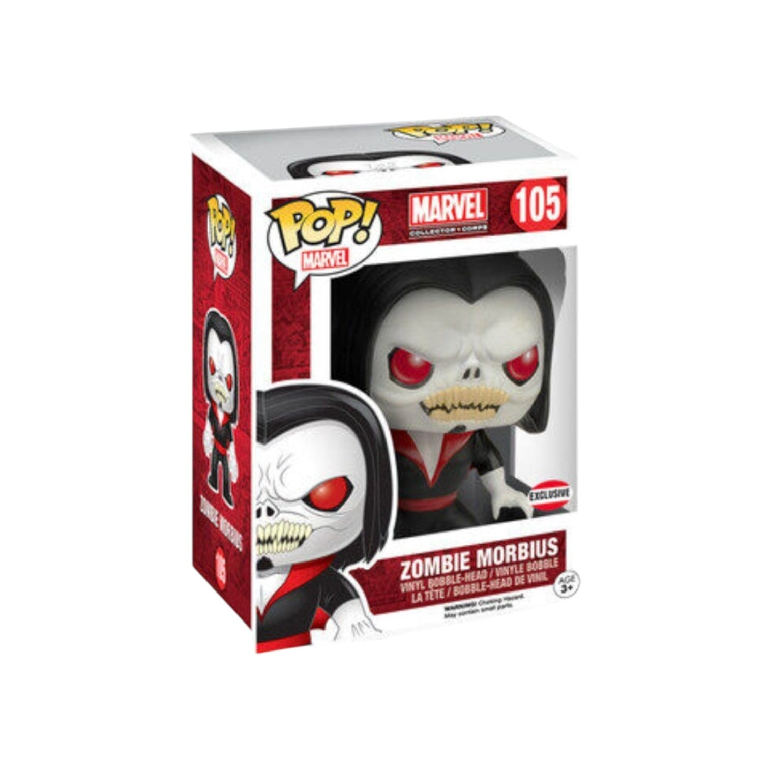 Funko Pop! Zombie Morbius #105 Funko Pop! - Marvel - Marvel Collector Corps Exclusive
