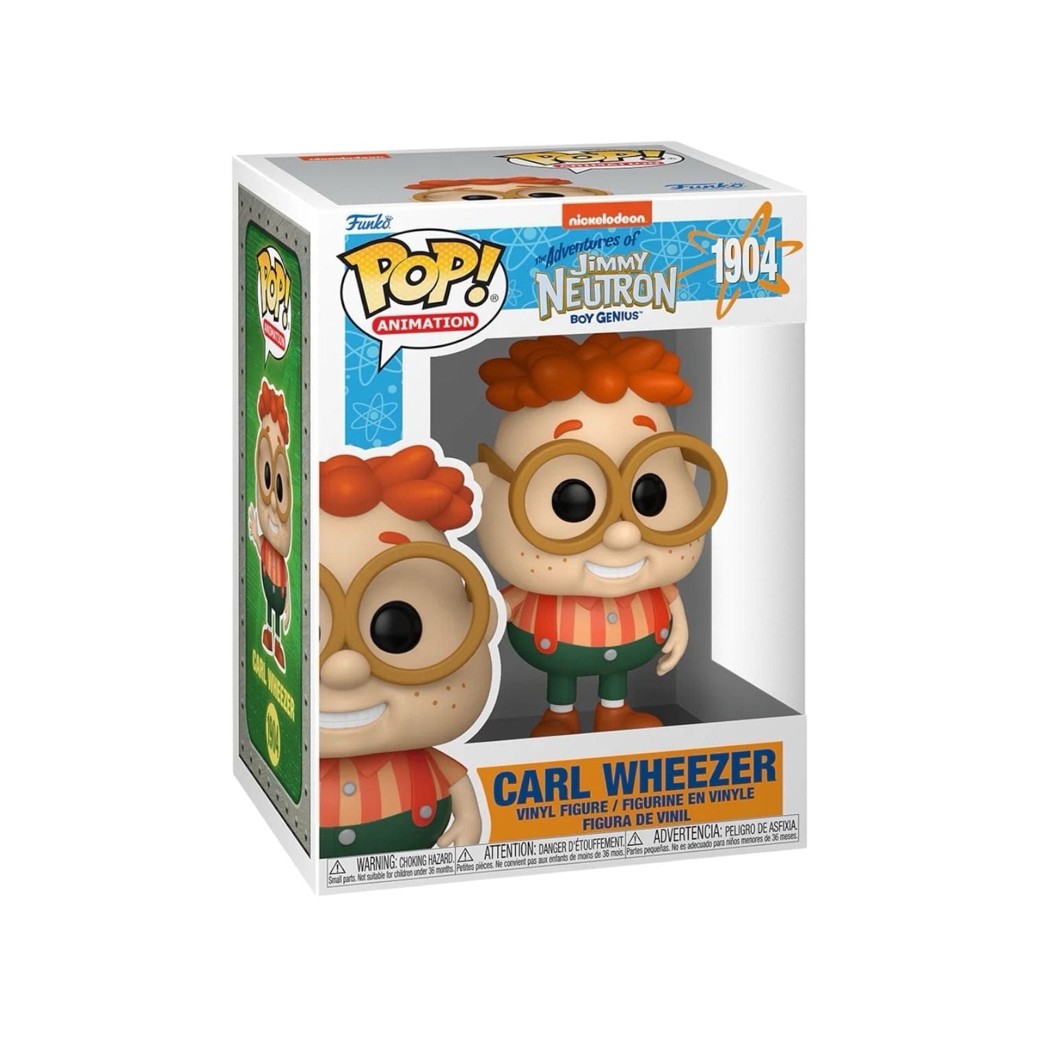 Funko Pop! Carl Wheezer #1904 Funko Pop! - The Adventures of Jimmy Neutron