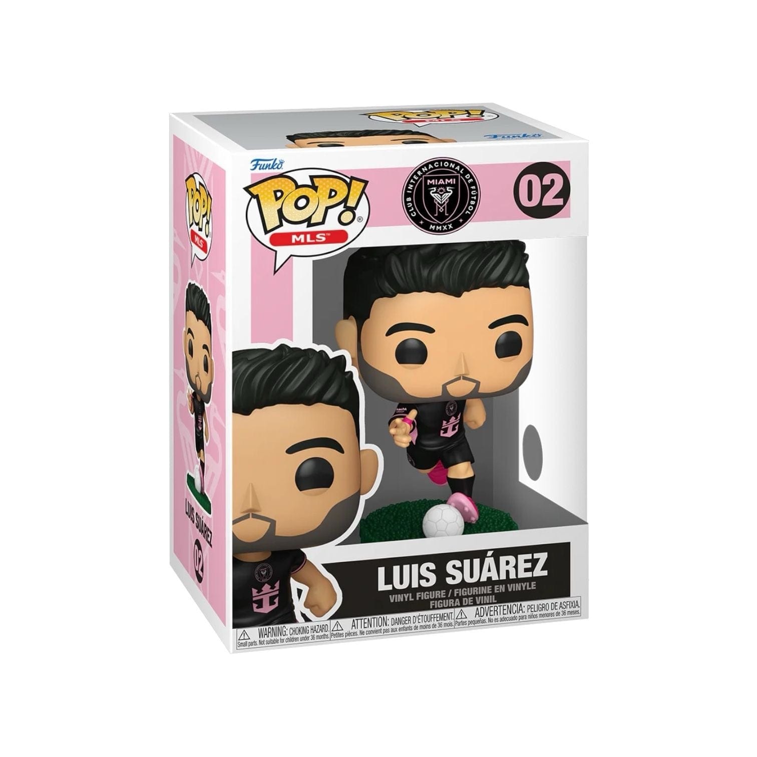 Funko Pop! Luis Suarez #02 Funko Pop - Club Internacional De Futbol : Inter Miami