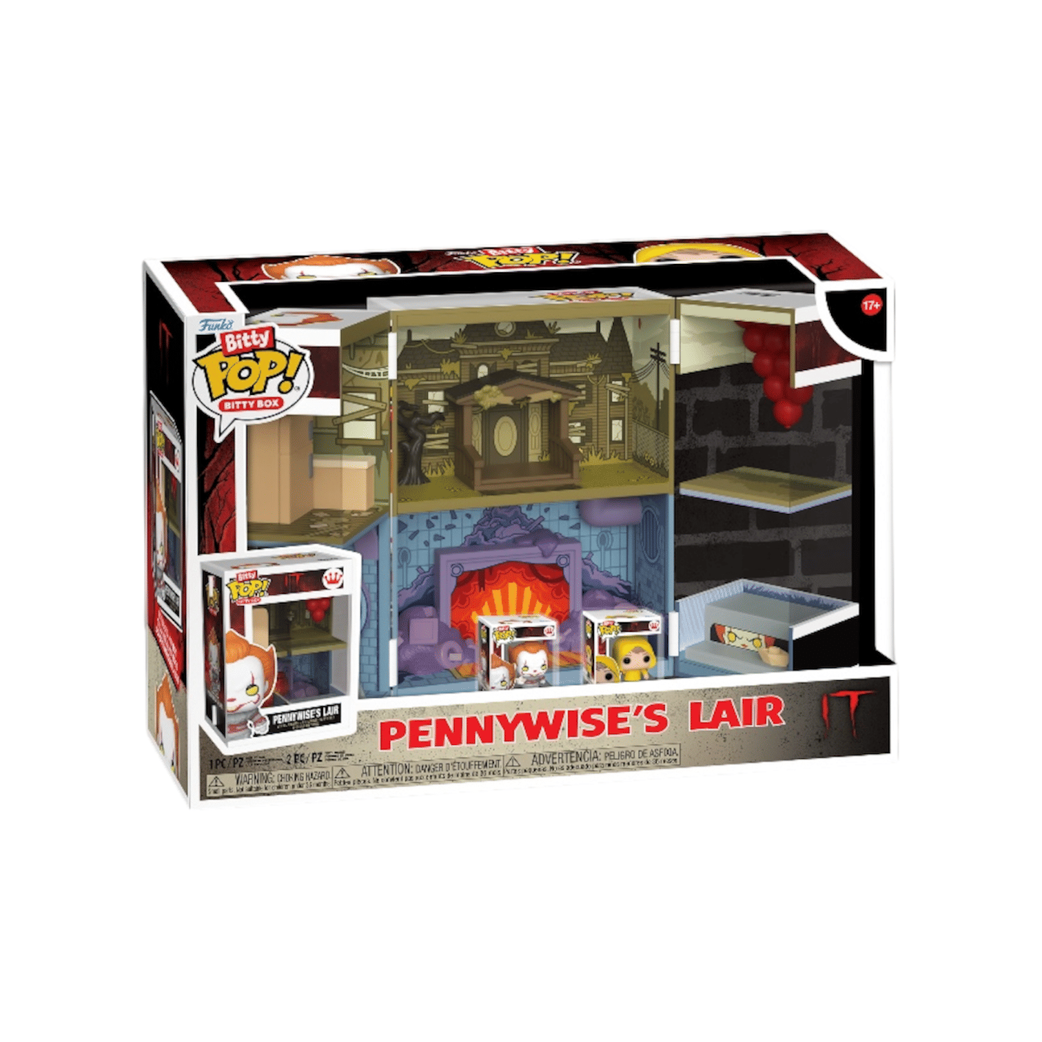 Pop Figures | Funko | Pop Funko | Funko Pop Pennywise’s Lair Bitty Box - IT