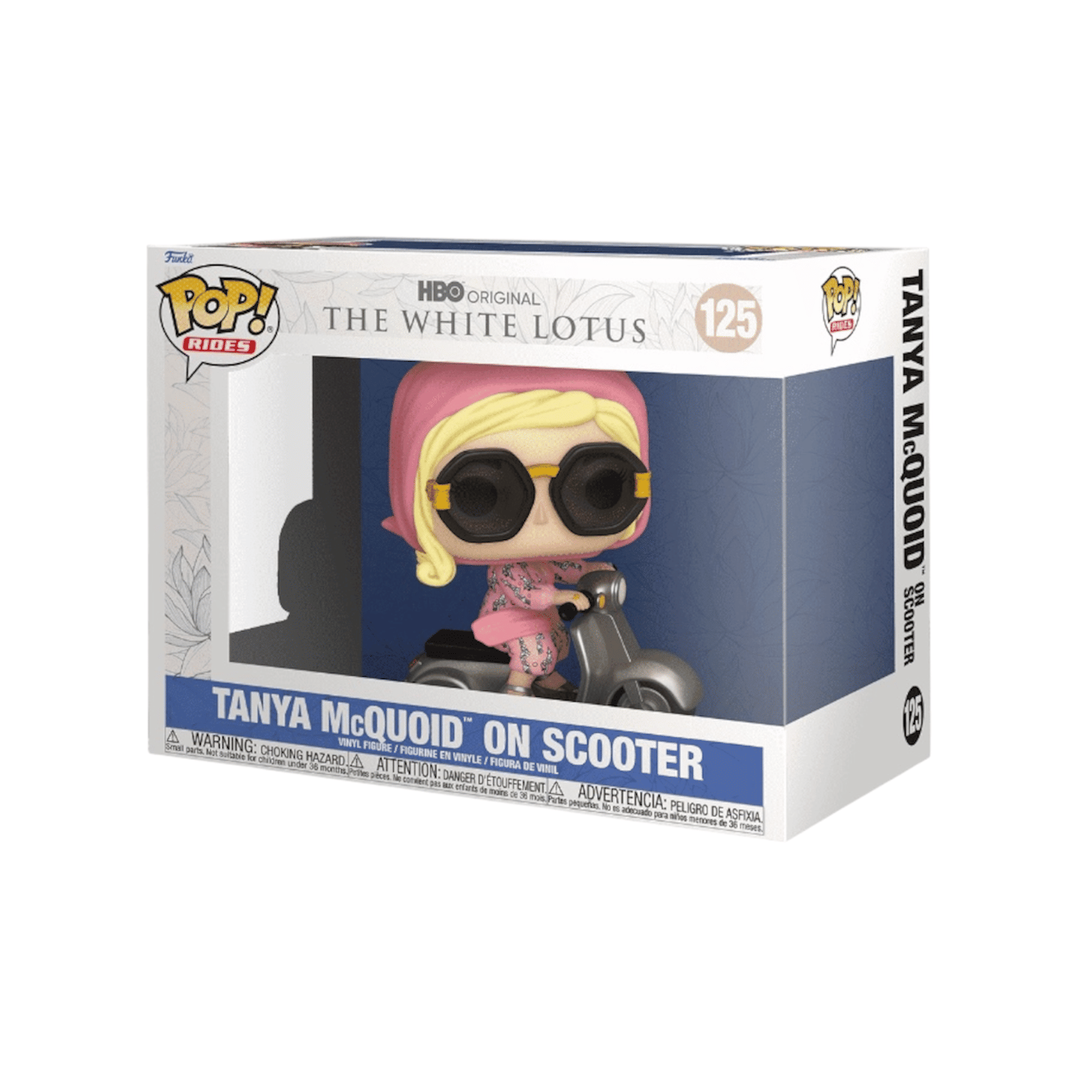 Funko Pop! Tanya McQuoid on Scooter #125 Funko Pop Rides - The White Lotus
