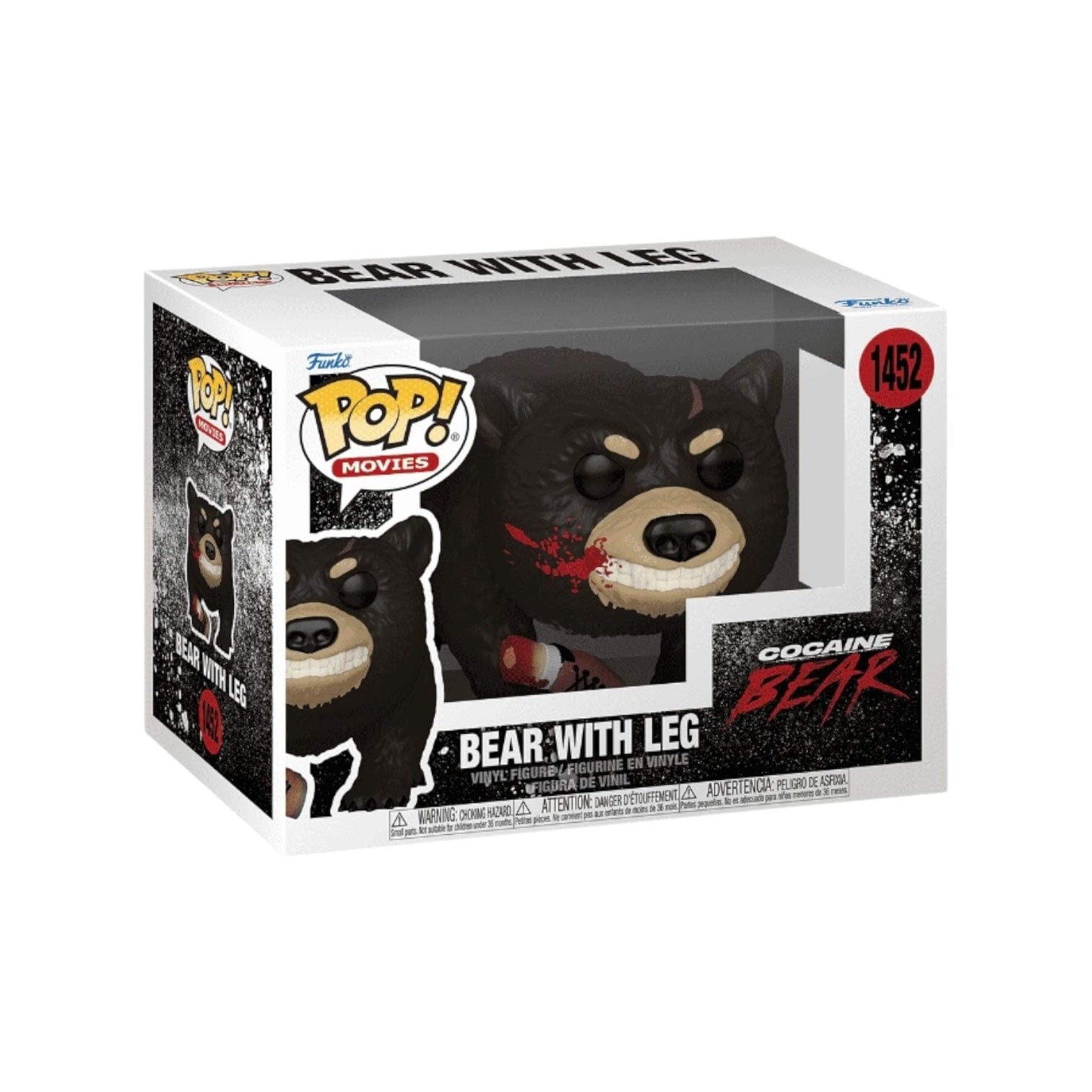 Funko Pop! Bear with Leg #1452 Funko Pop! - Cocaine Bear