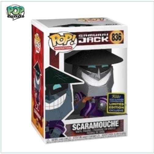 Funko Pop! Scaramouche #836 Funko Pop! Samurai Jack - 2020 SDCC Shared Exclusive