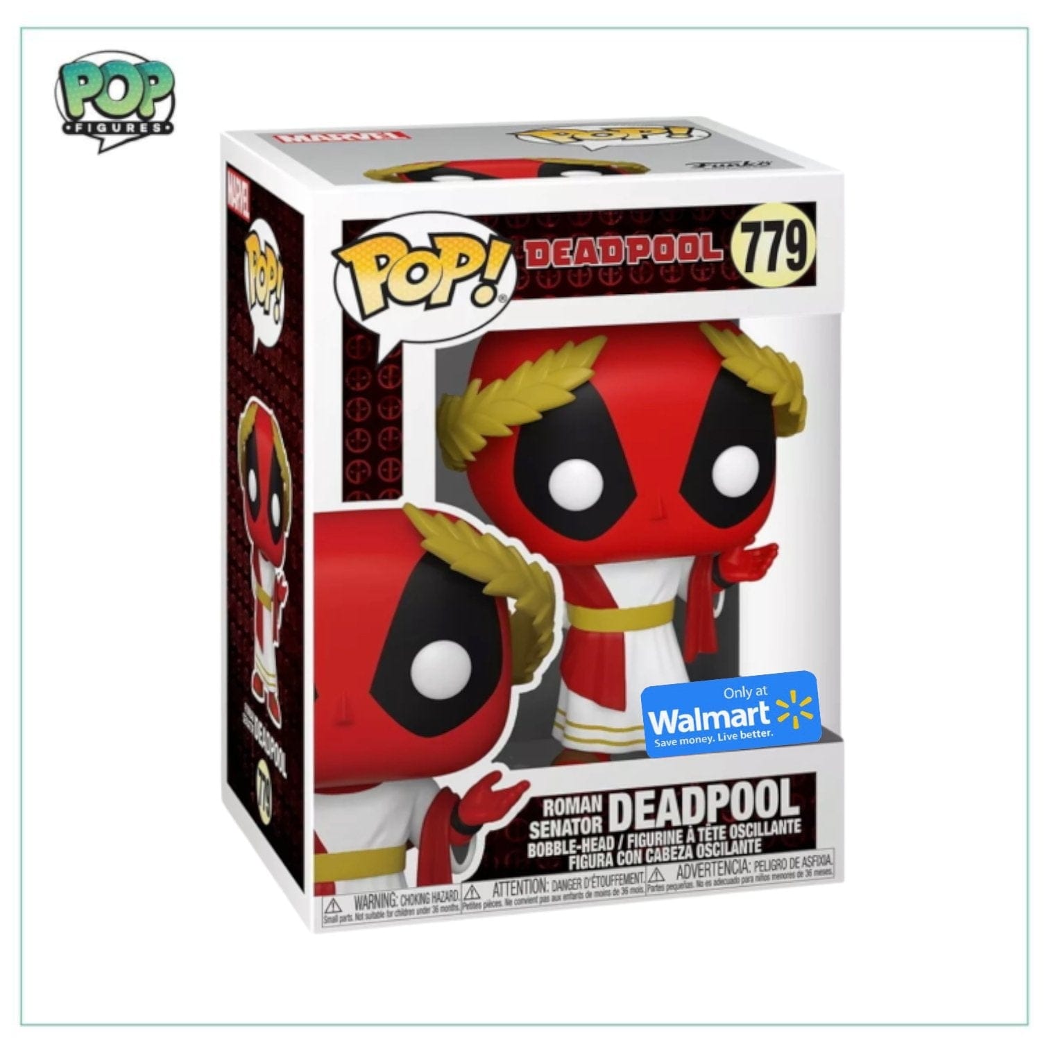 Funko Pop! Roman Senator #779 Funko Pop! - Deadpool - Walmart Exclusive