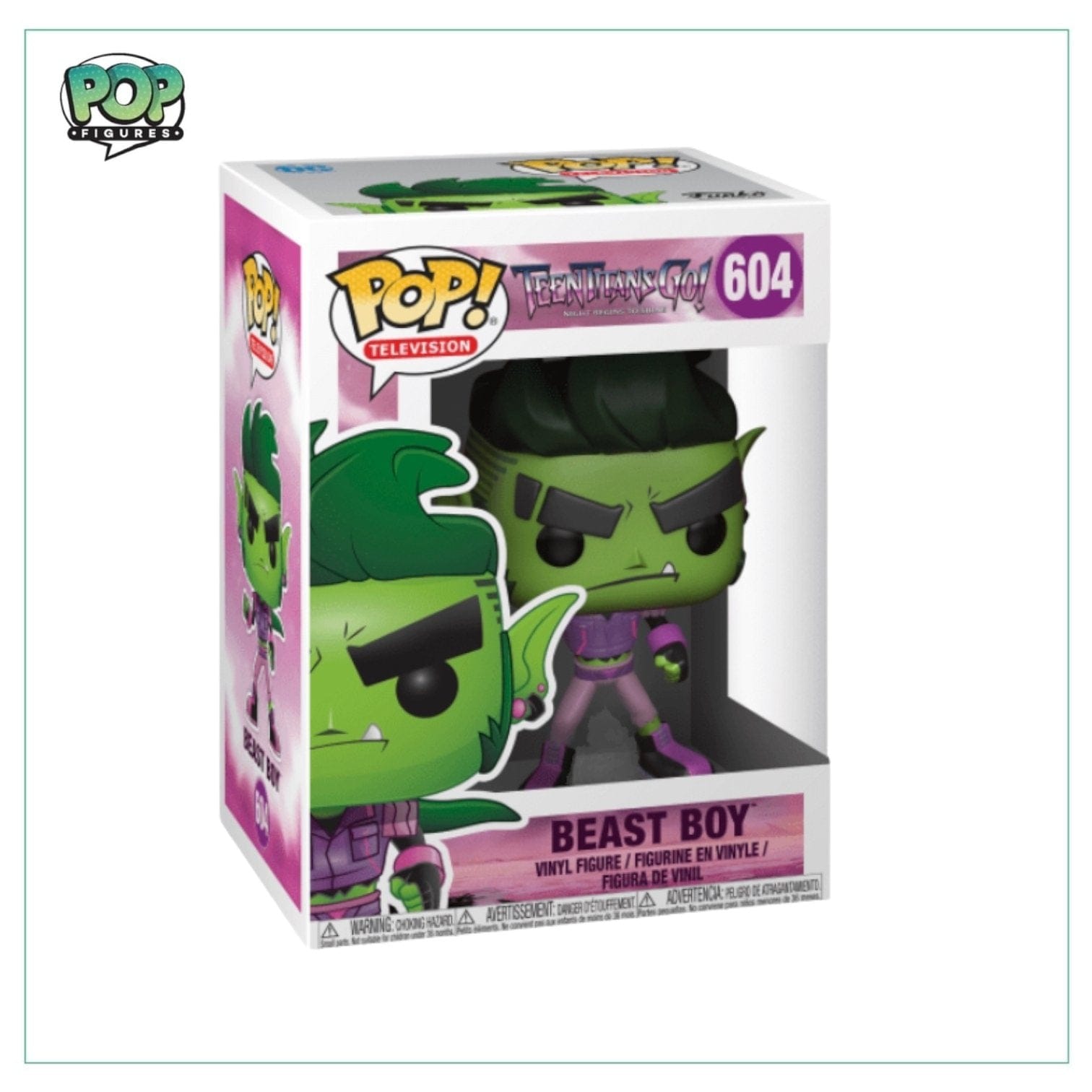 Funko Pop! Beast Boy #604 Funko Pop! Teen Titans Go