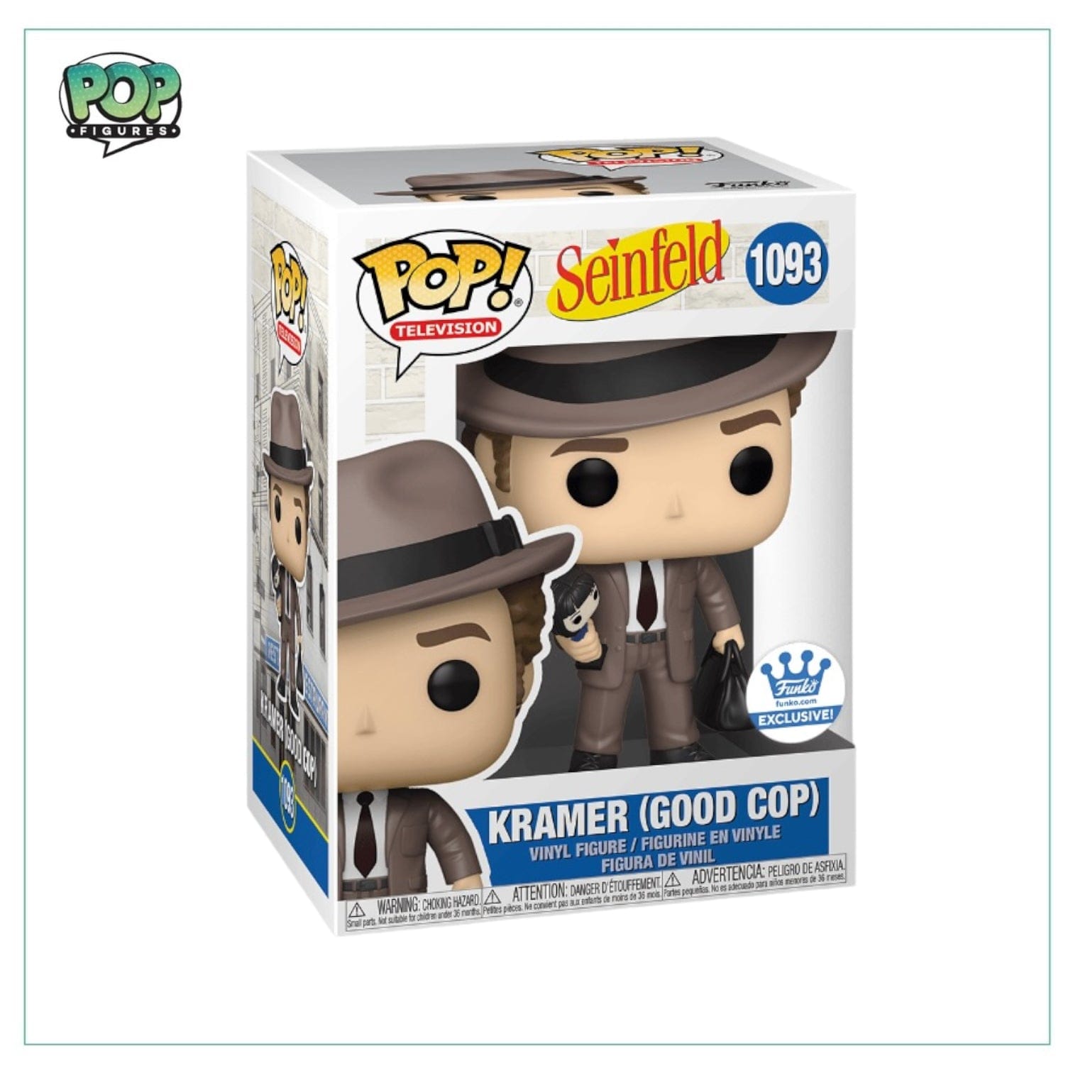 Funko Pop! Kramer (Good Cop) #1093 Funko Pop! - Seinfeld - Funko Exclusive