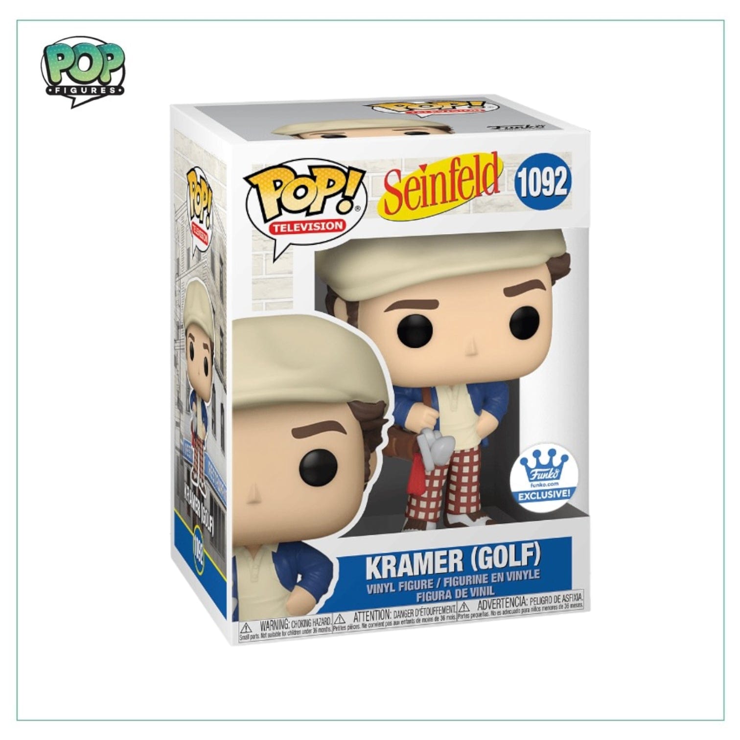 Funko Pop! Kramer (Golf) #1092 Funko Pop! - Seinfeld - Funko Exclusive