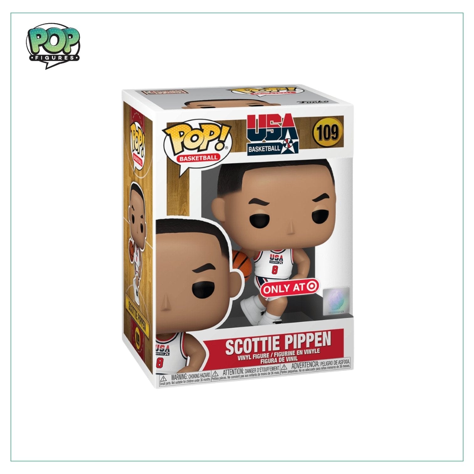 Funko Pop! Scottie Pippen #109 Funko Pop! - USA Basketball - Target Exclusive