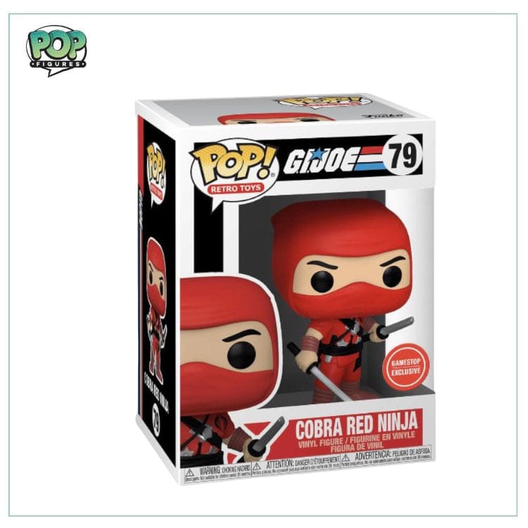 Funko Pop! Cobra Red Ninja #79 Funko Pop! G.I.Joe, GameStop Exclusive