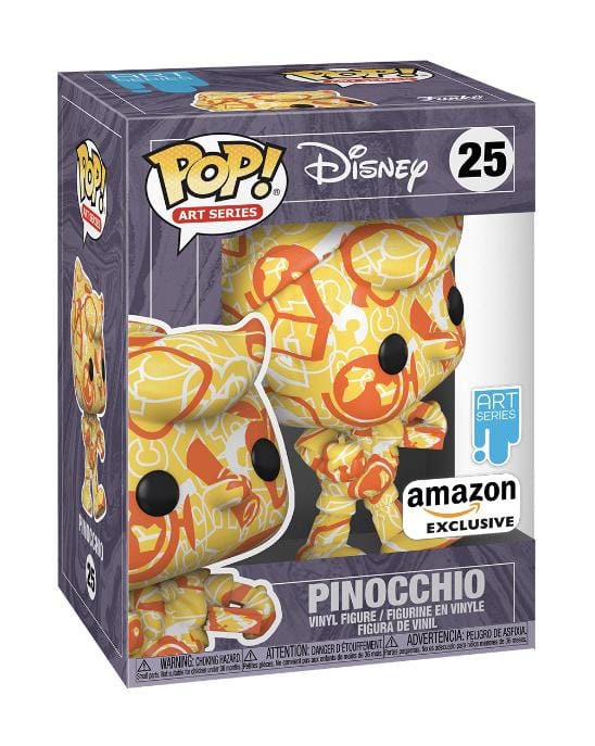 Funko Pop! Pinocchio (Art Series) #25 Funko Pop! - Disney - Amazon Exclusive
