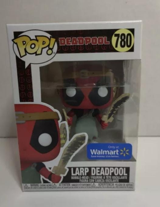 Funko Pop! Larp Deadpool #780 Funko Pop! Deadpool, Walmart Exclusive