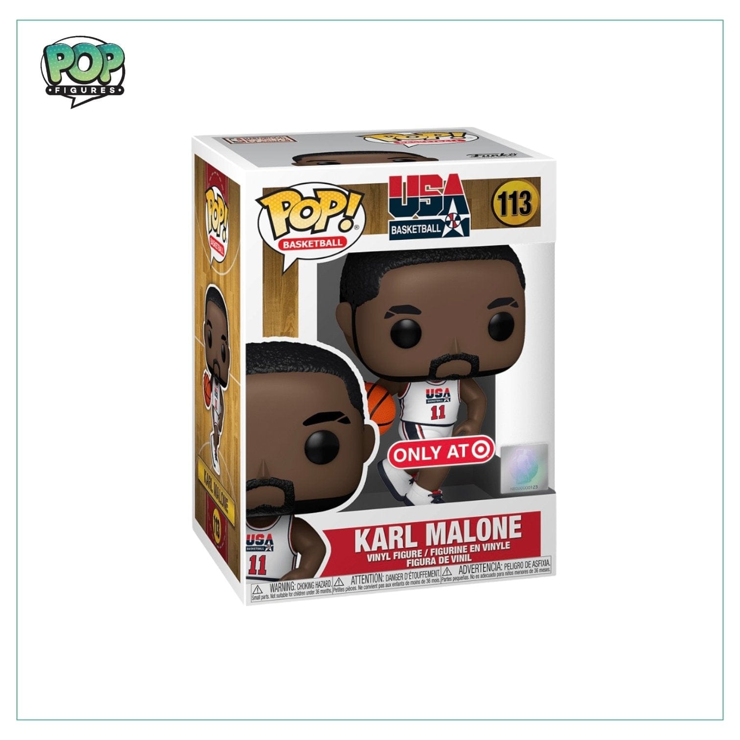 Funko Pop! Karl Malone #113 Funko Pop! - USA Basketball - Target Exclusive