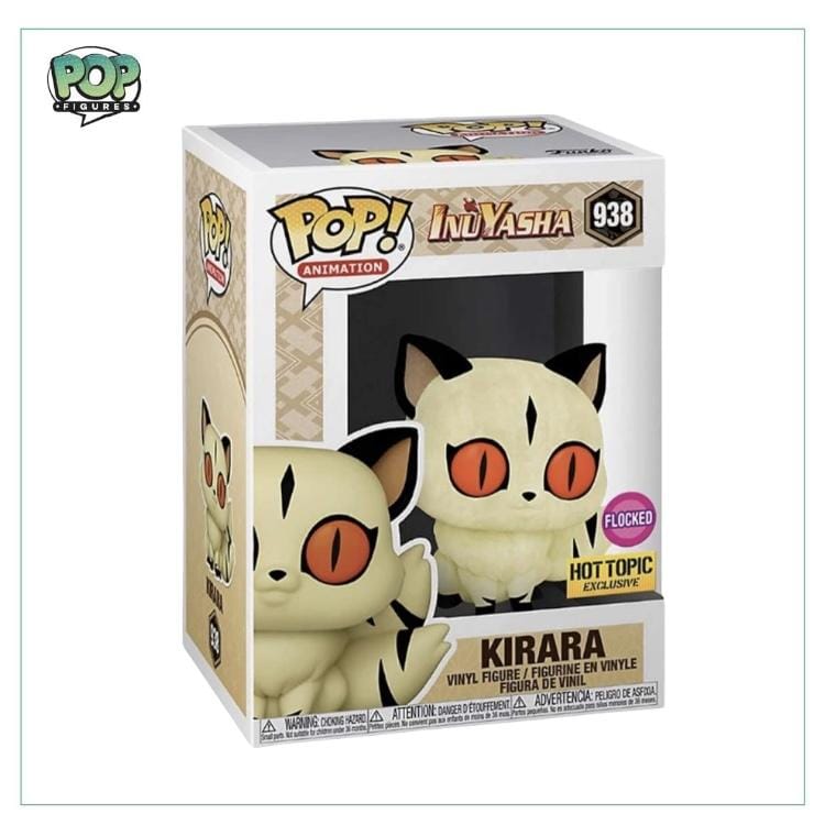 Funko Pop! Kirara (Flocked) #938 Funko Pop! - InuYasha - Hot Topic Exclusive