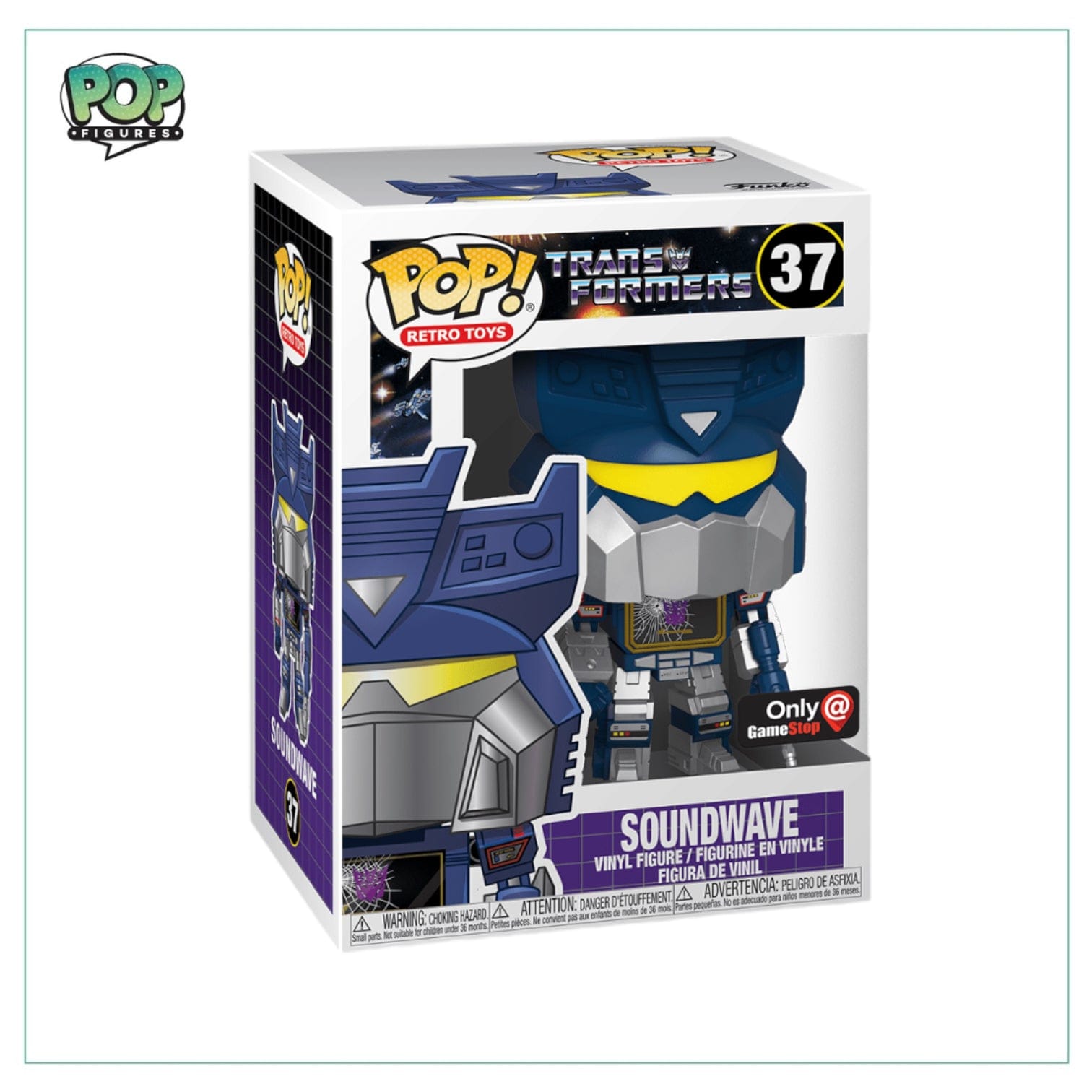Funko Pop! Soundwave #37 Funko Pop! - Transformers - GameStop Exclusive
