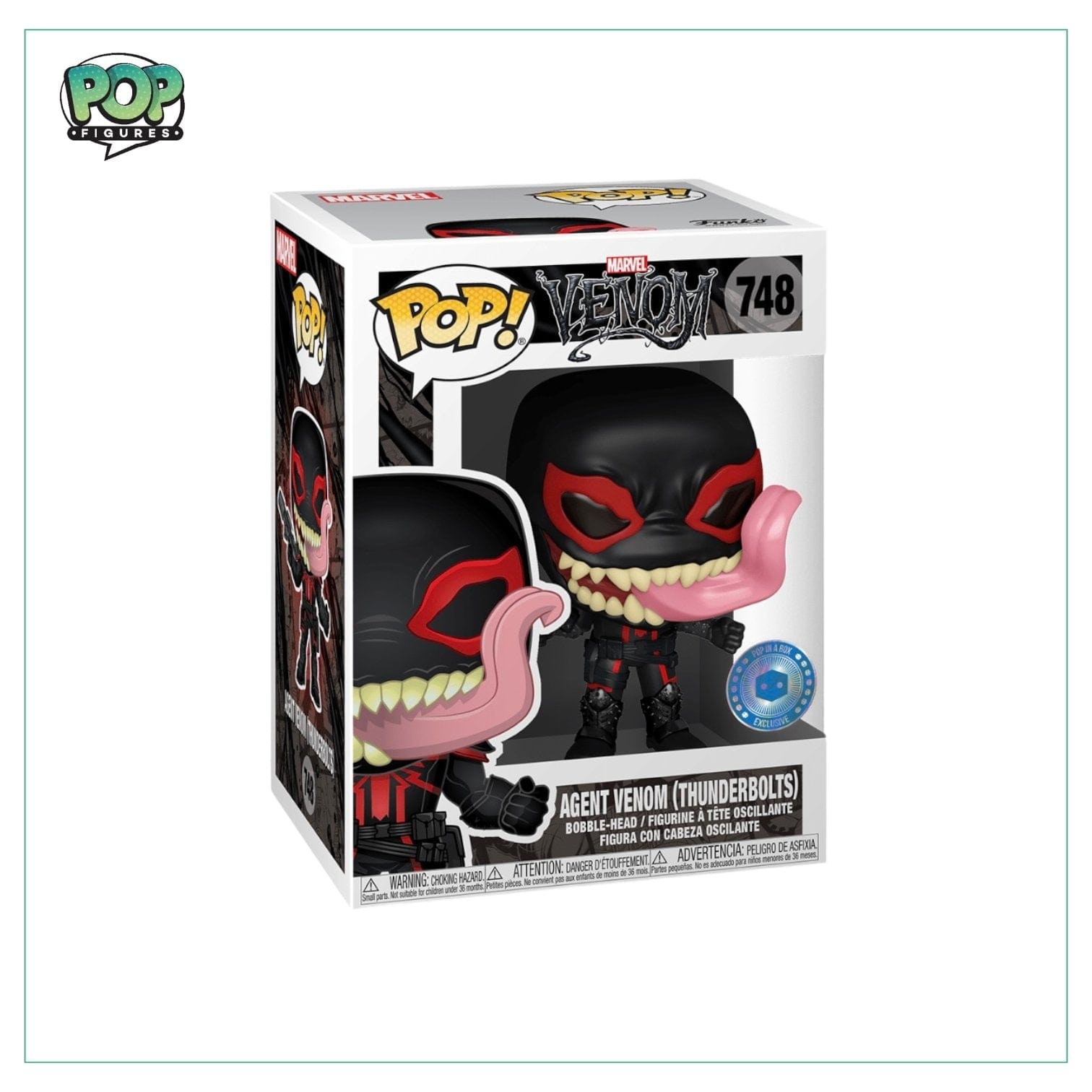 Funko Pop! Agent Venom (Thunderbolts) #748 Funko Pop! - Venom - Pop In A Box Exclusive