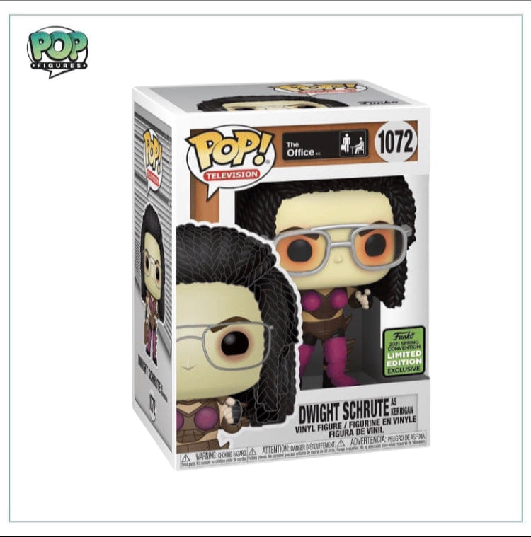 Funko Pop! Dwight Schrute as Kerrigan #1072 Funko Pop! The Office, ECCC 2021 Shared Exclusive