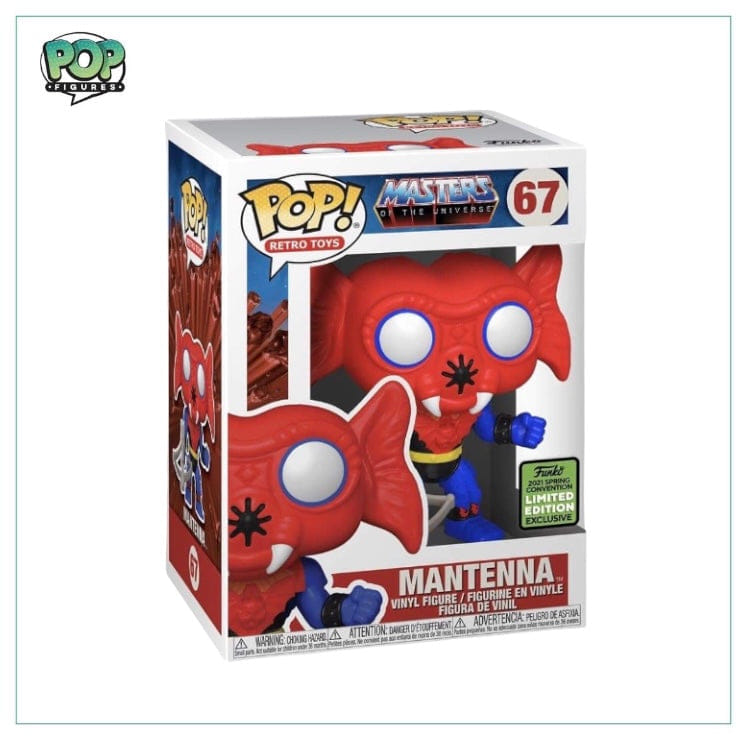 Funko Pop! Mantenna #67 Funko Pop! Masters Of The Universe, 2021 ECCC Shared Exclusive
