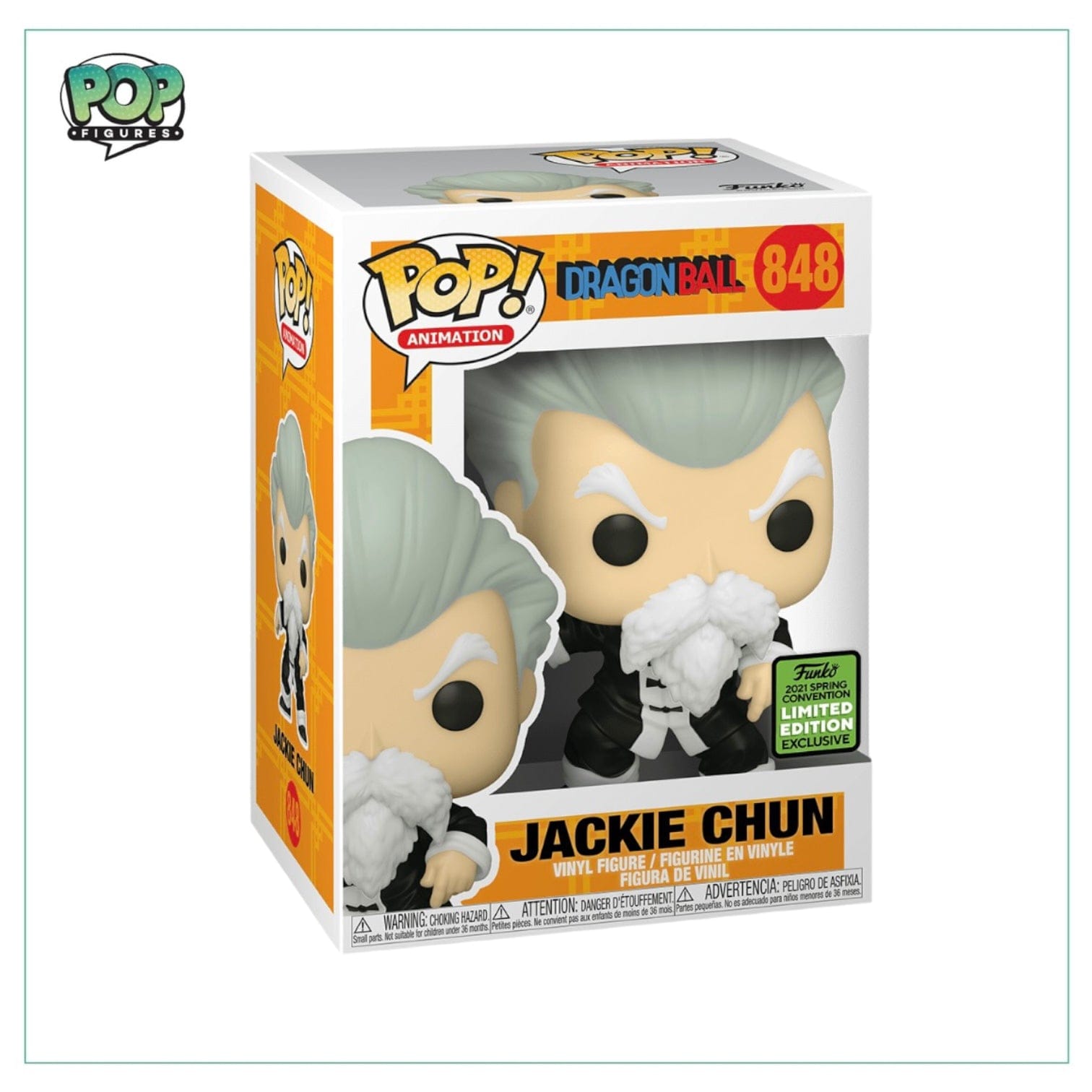 Funko Pop! Jackie Chun #848 Funko Pop! - DragonBall - 2021 ECCC Limited Edition Exclusive