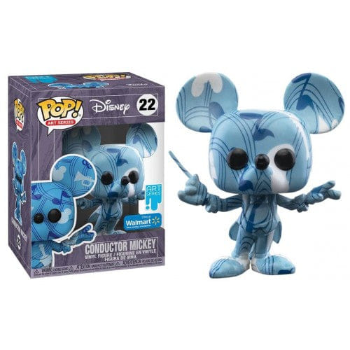 Funko Pop! Conductor Mickey #22 Funko Pop! Disney: Art Series, Walmart Exc