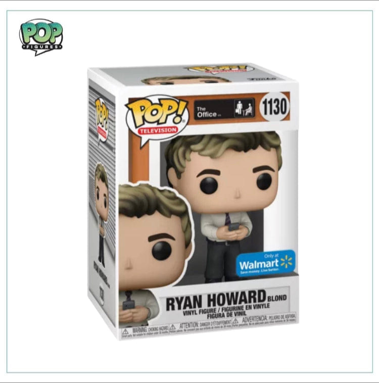 Funko Pop! Ryan Howard (Blond) #1130 Funko Pop! - The Office - Walmart Exclusive