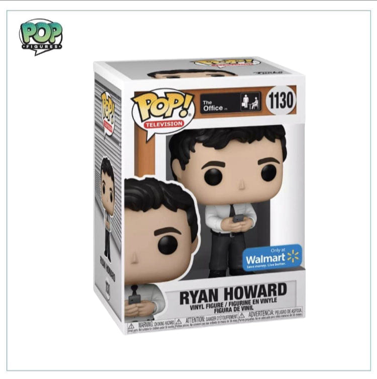 Funko Pop! Ryan Howard #1130 Funko Pop! - The Office - Walmart Exclusive