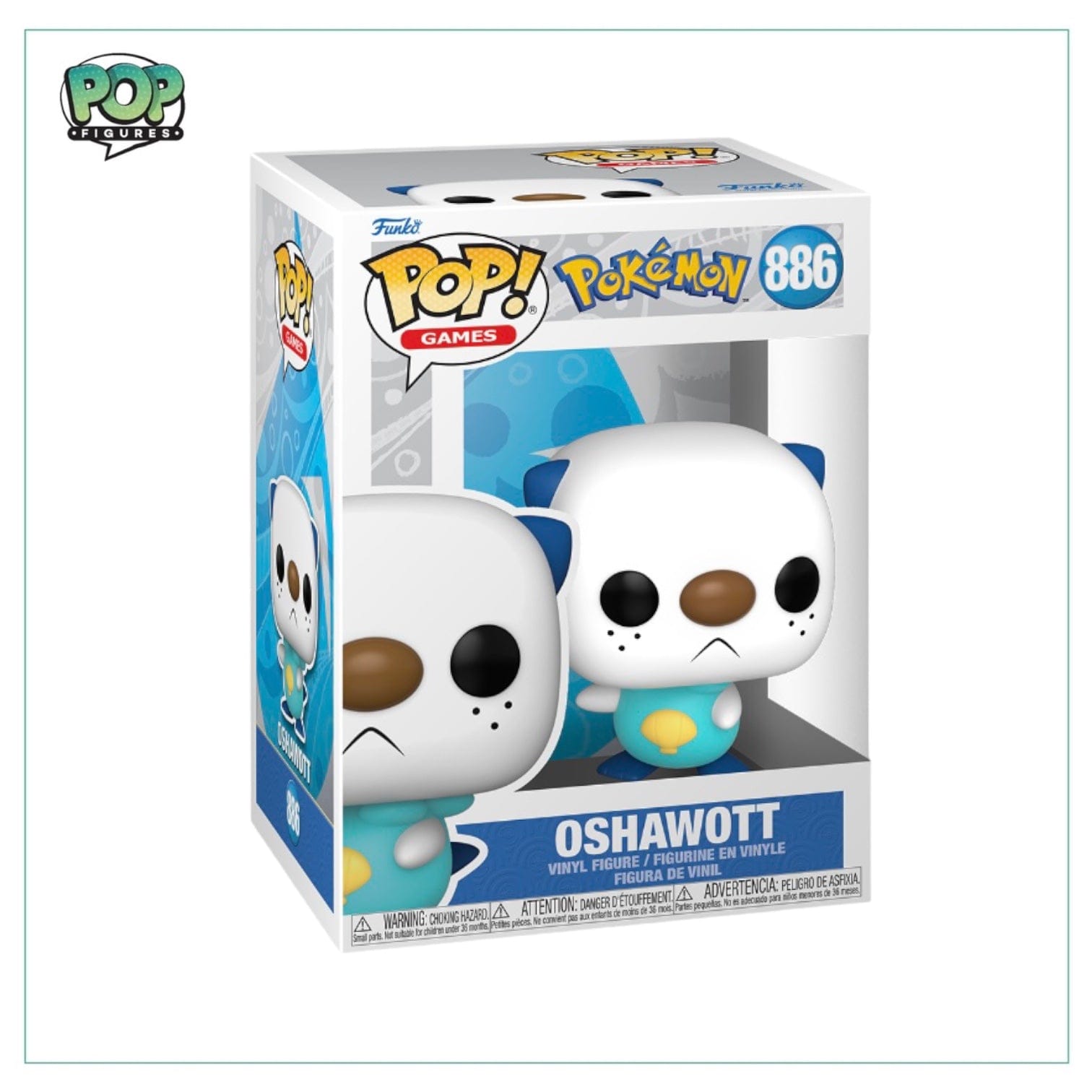Funko Pop! Oshawott #886 Funko Pop! - Pokemon - Games