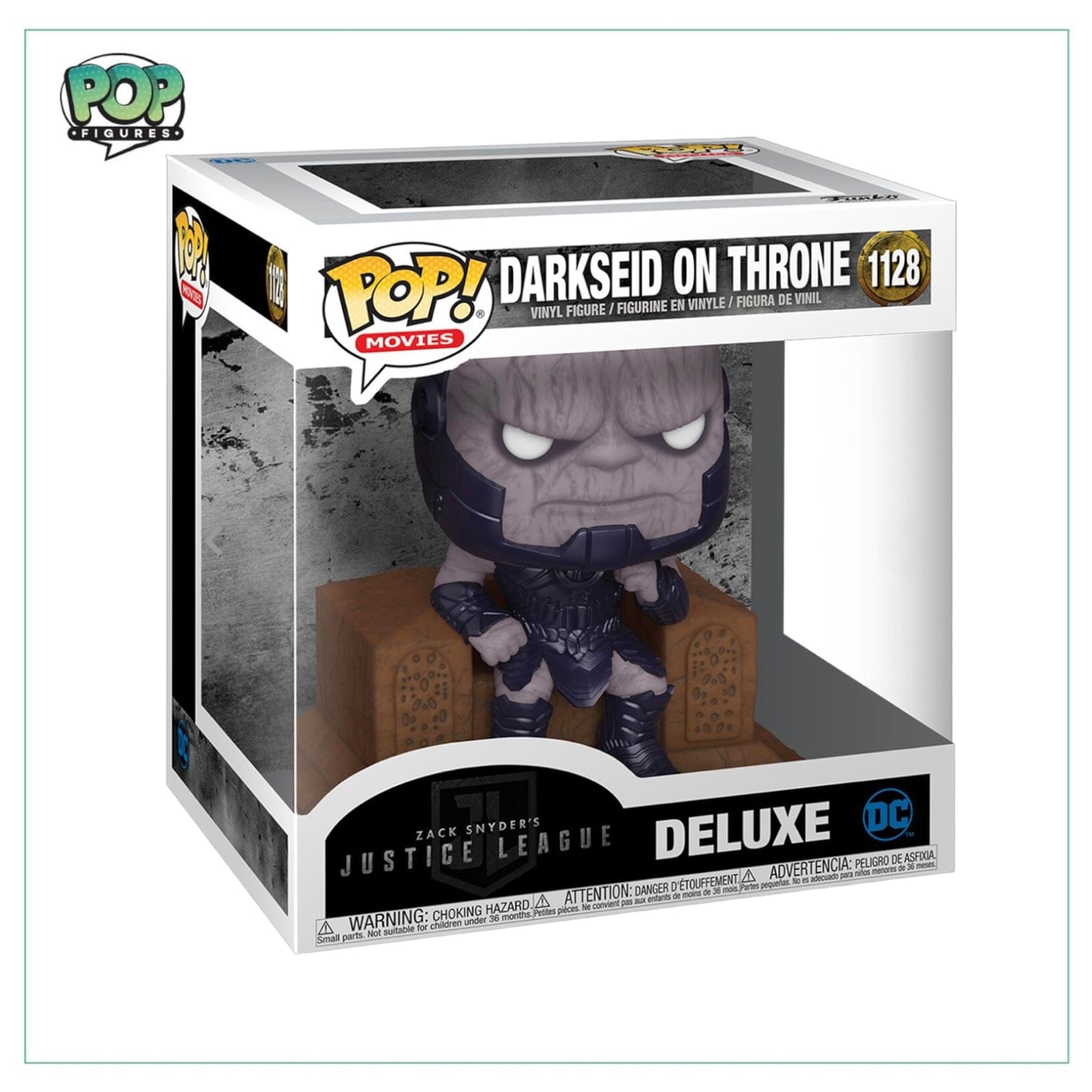 Funko Pop! Darkseid On Throne #1128 Deluxe Funko Pop! Dc Comics - Zack Snyder's Justice League
