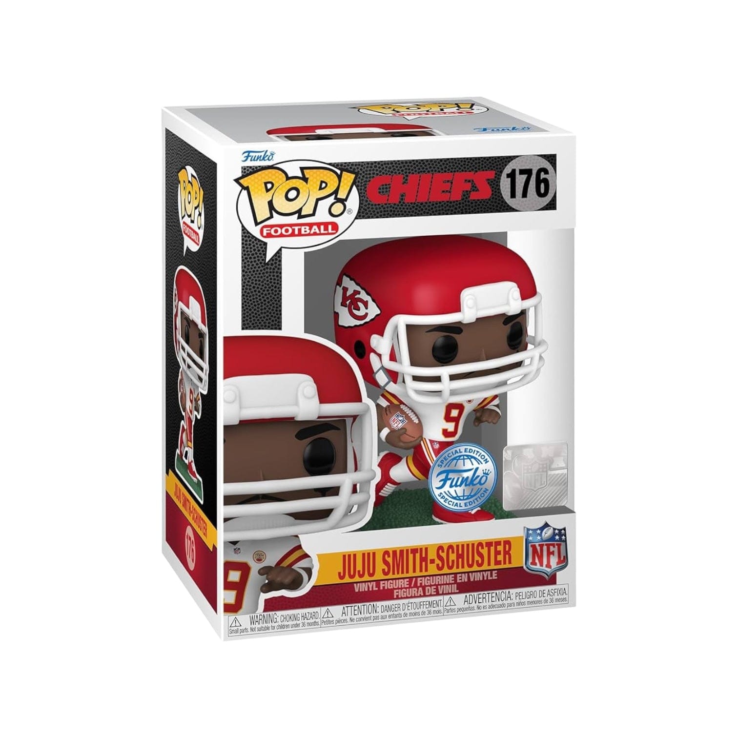 Kansas City Chiefs JuJu Smith - Schuster #176 Funko Pop! - Kansas City Chiefs