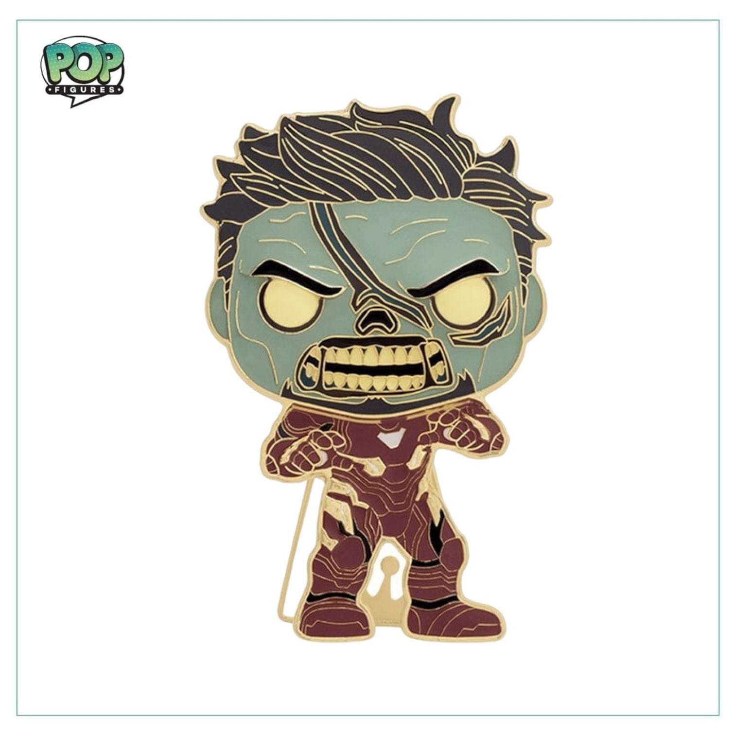 Funko Pop! Zombie Iron Man #20 Funko Pop Pin! - Marvel: What If