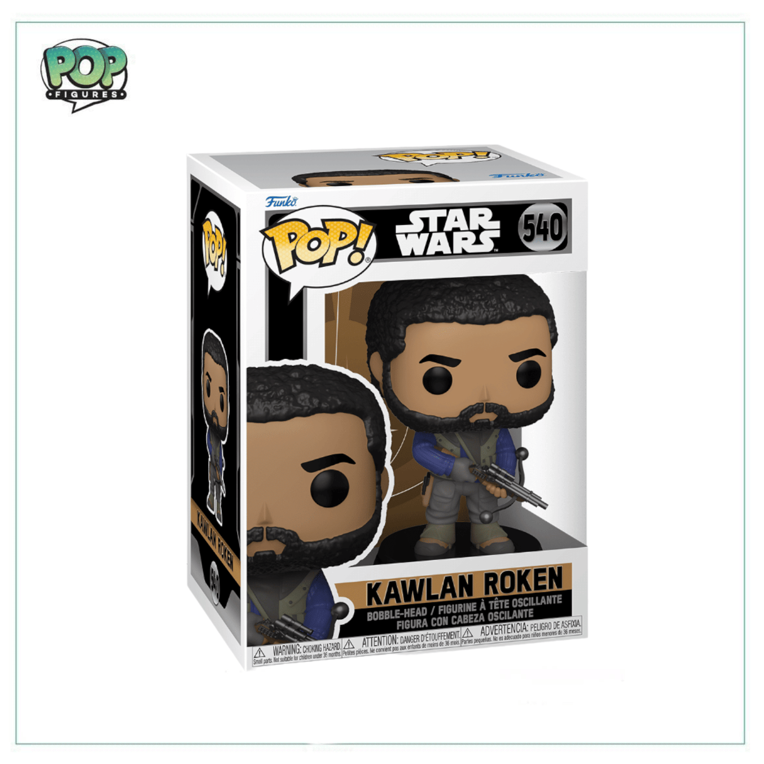 Funko Pop! Kawlan Roken #540 Funko Pop! Star Wars