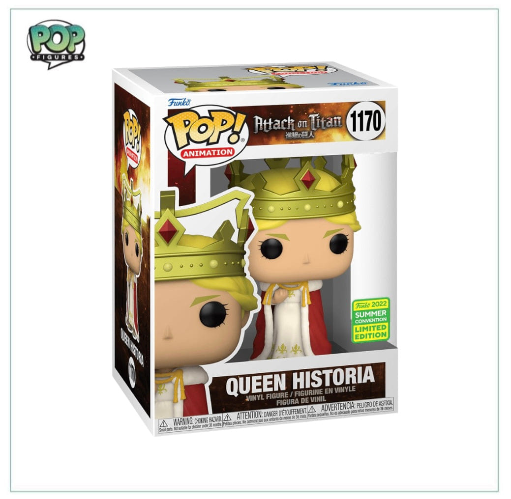 Funko Pop! Queen Historia #1170 Funko Pop! - Attack On Titan - SDCC 2022 Shared Exclusive