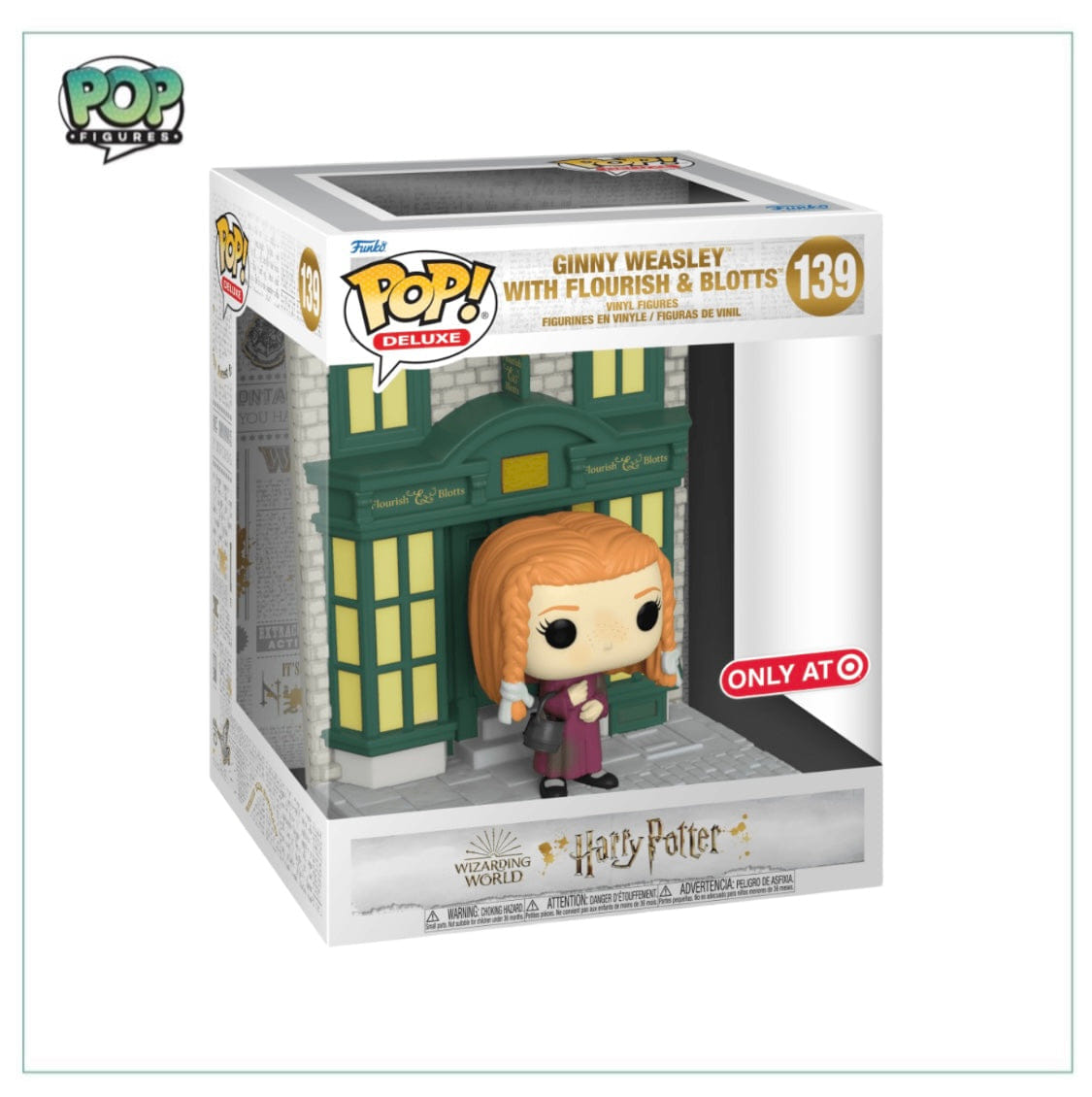 Harry Potter Ginny Weasley with Flourish & Blotts #139 Deluxe Funko Pop! - Harry Potter - Target Exclusive