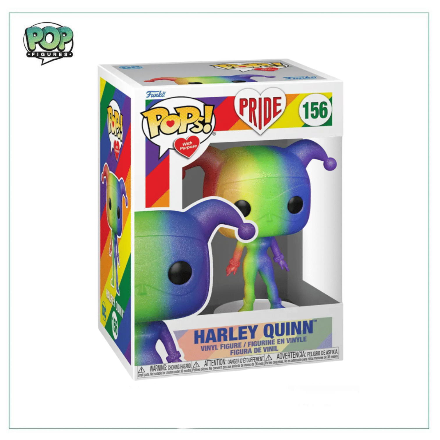 Funko Pop! Harley Quinn #156 Funko Pop! - Pride - DC