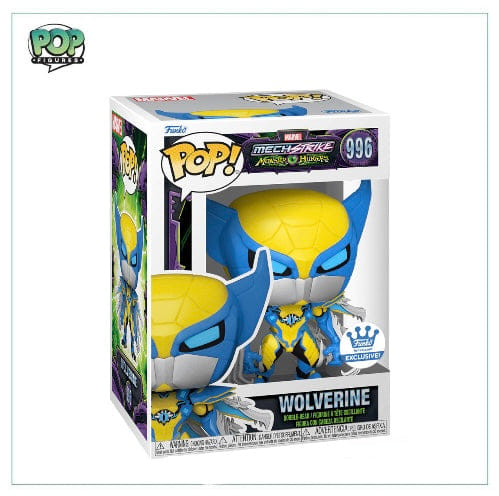 Funko Pop! Wolverine #996 Funko Pop! Marvel - Mech Strike - Monster Hunters