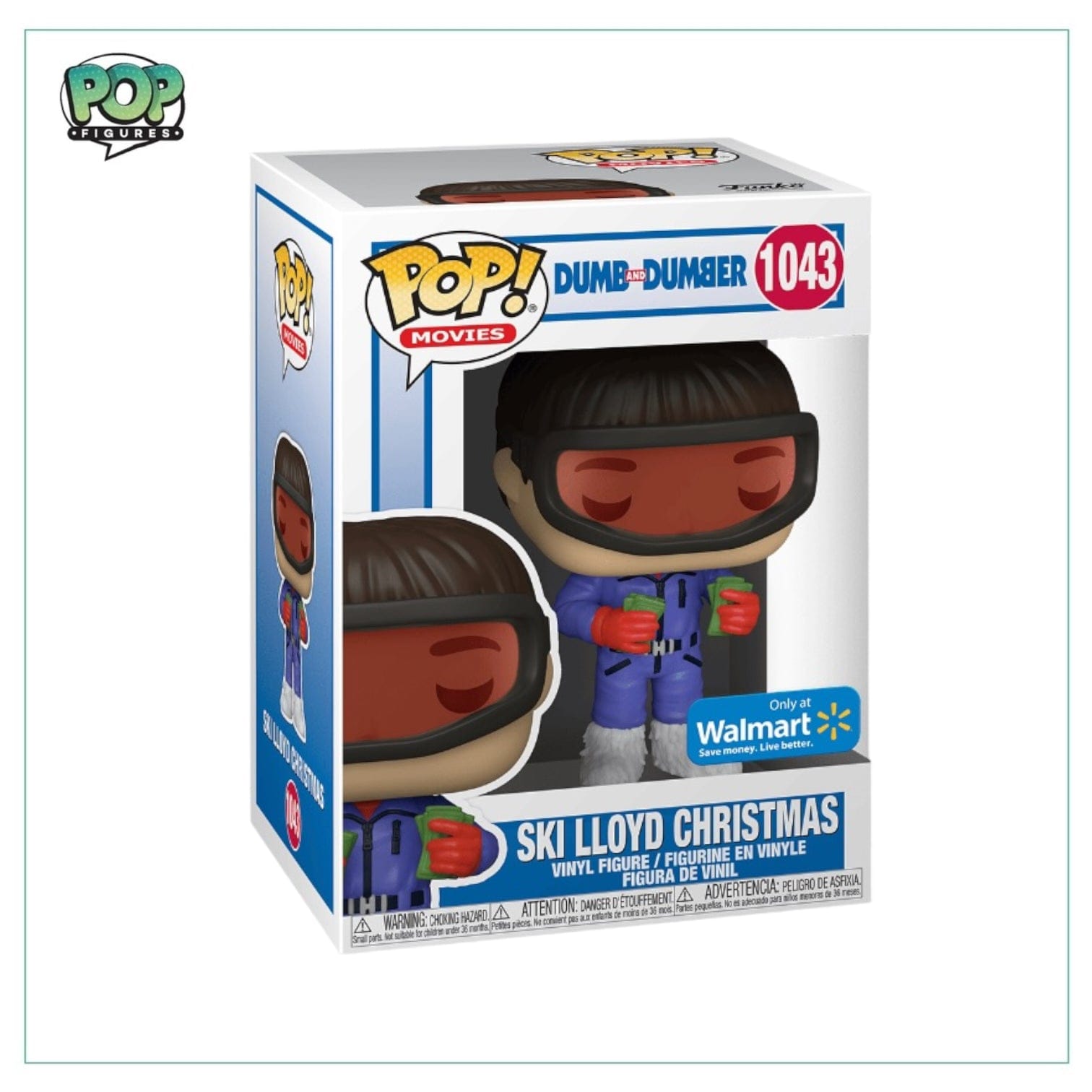 Funko Pop! Ski Lloyd Christmas #1043 Funko Pop! Dumb & Dumber - Walmart Exclusive