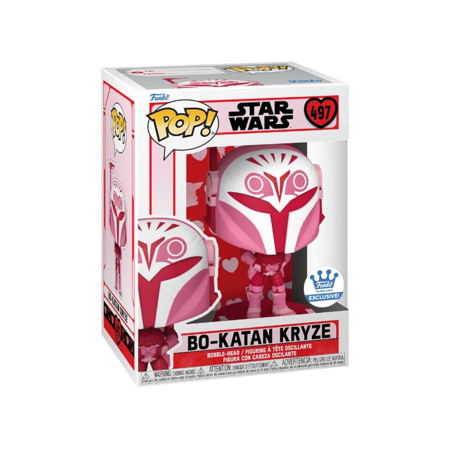 Funko Pop! Bo - Katan Kryze #497 Funko Pop! Star Wars - Funko Exclusive - Valentines