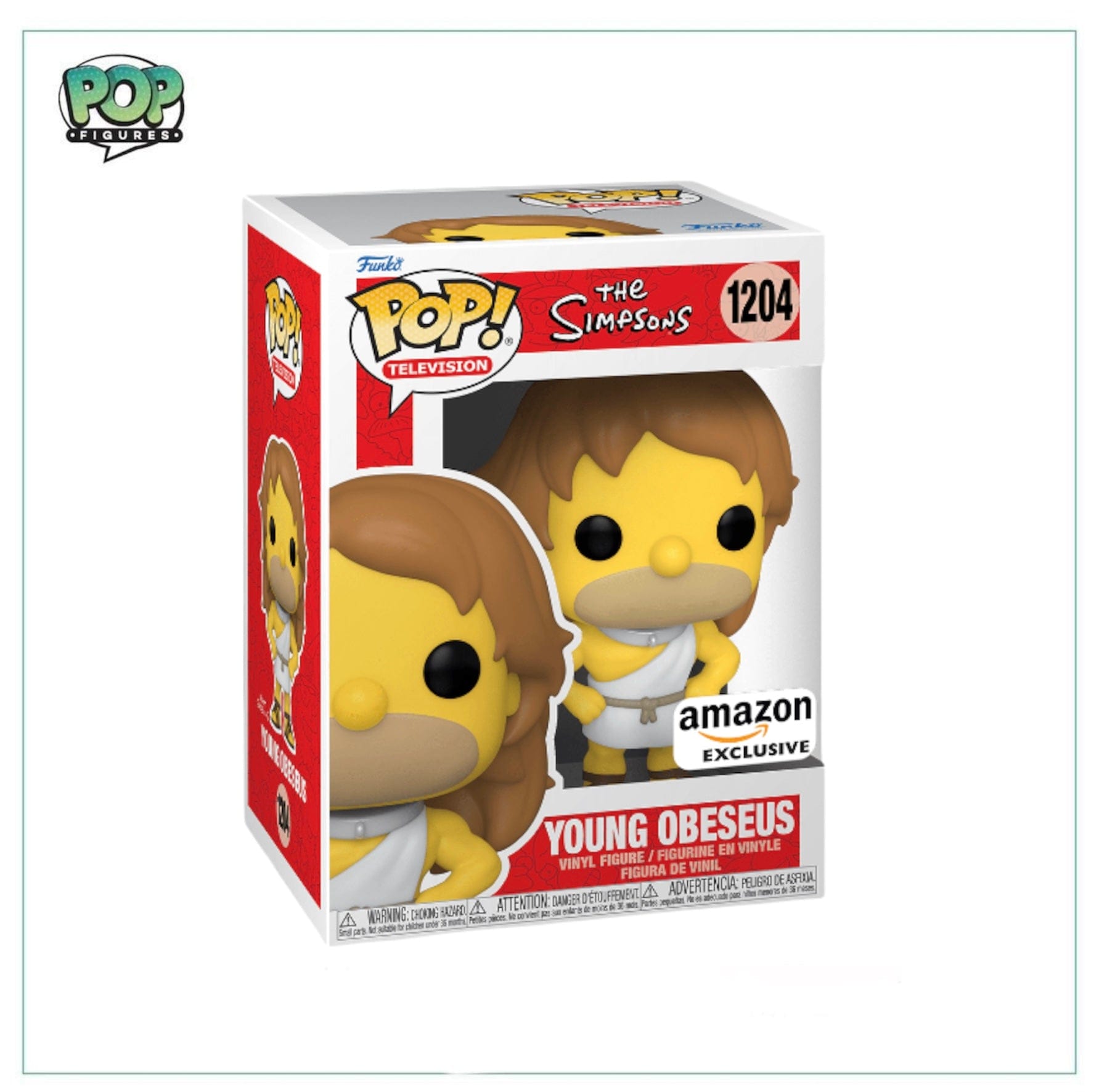 The Simpsons Young Obeseus #1204 Funko Pop! The Simpsons - Amazon Exclusive