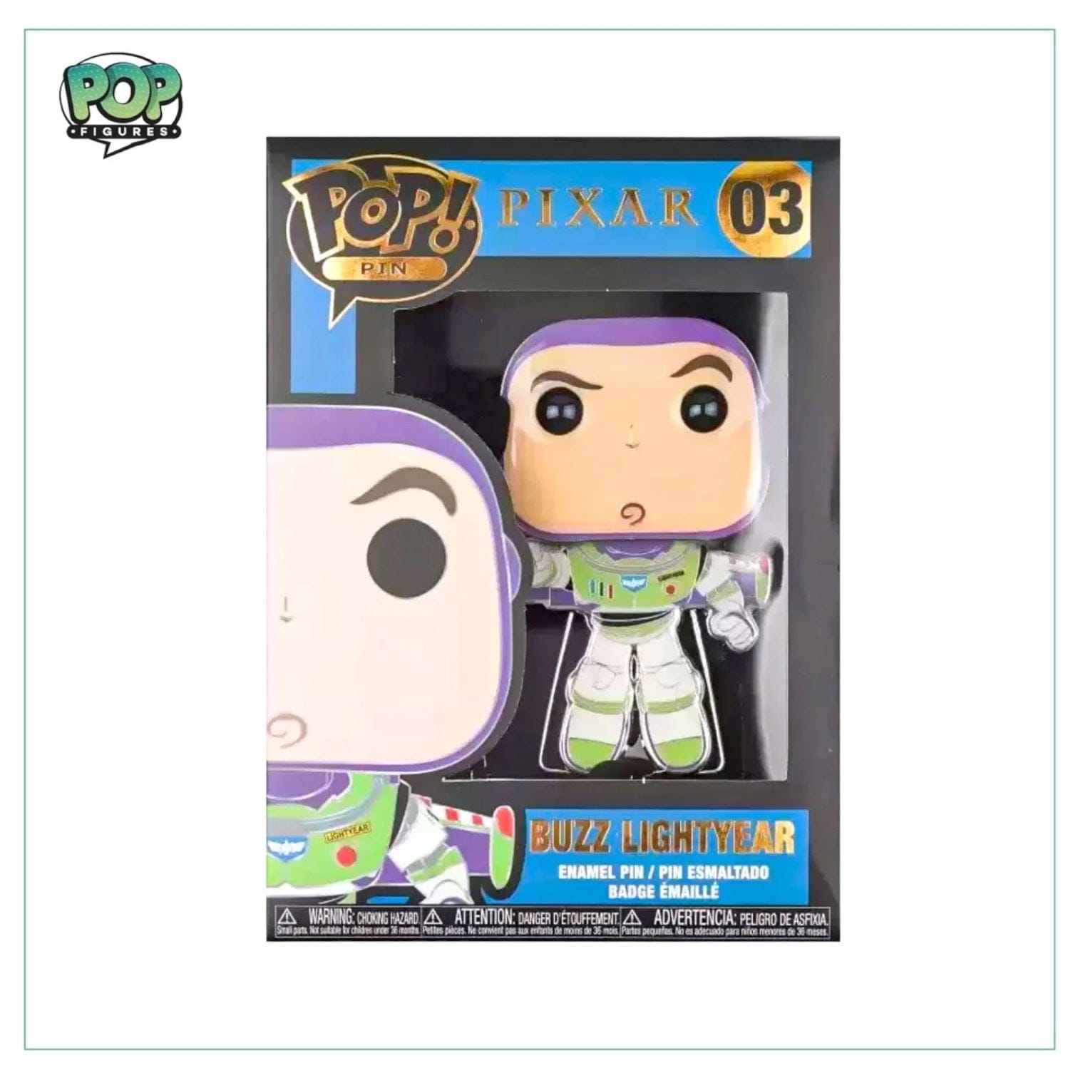 Funko Pop! Buzz Lightyear #03 Funko Pop Pin! - Disney Pixar
