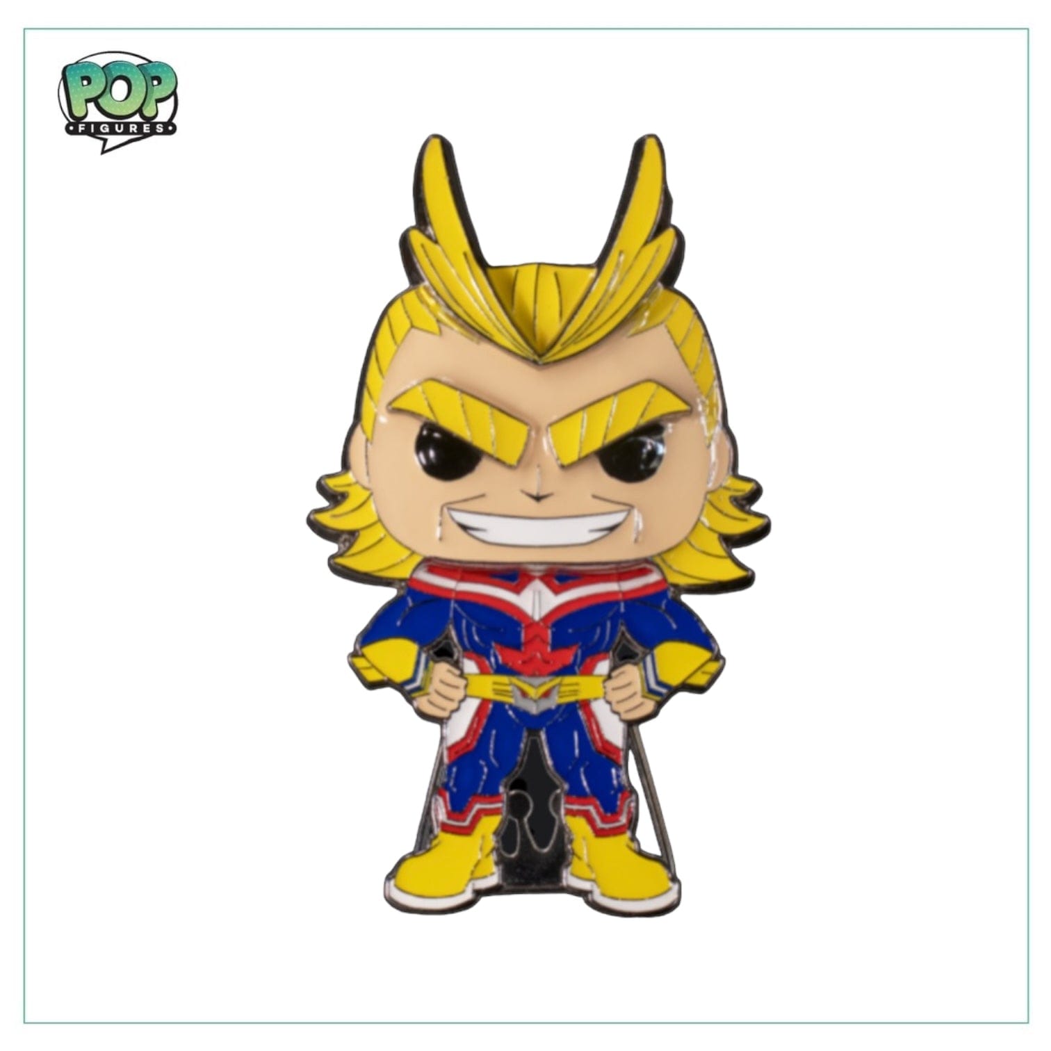 Funko Pop! All Might #02 Funko Pop Pin! - My Hero Academia