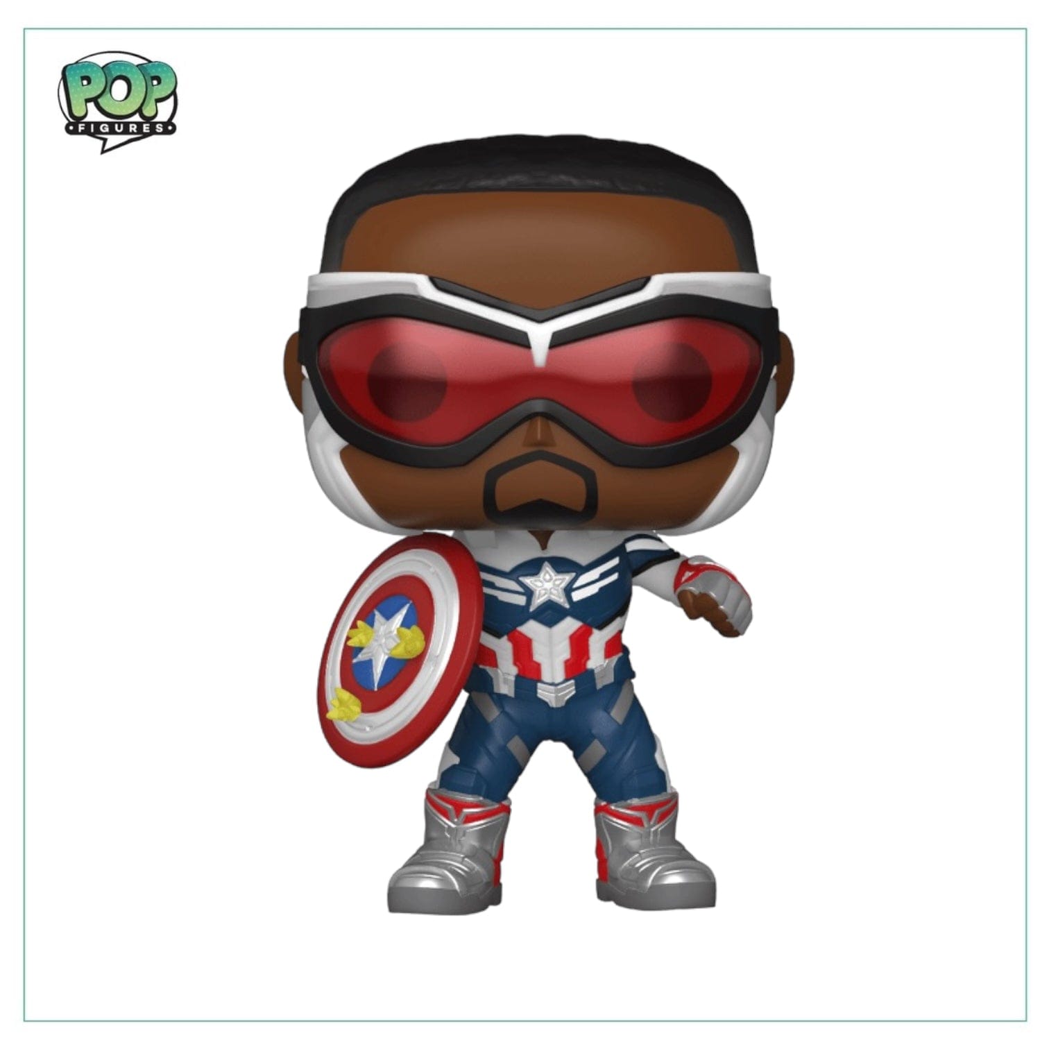 Funko Pop! Captain America #818 Funko Pop! - TFAWS - Amazon Exclusive