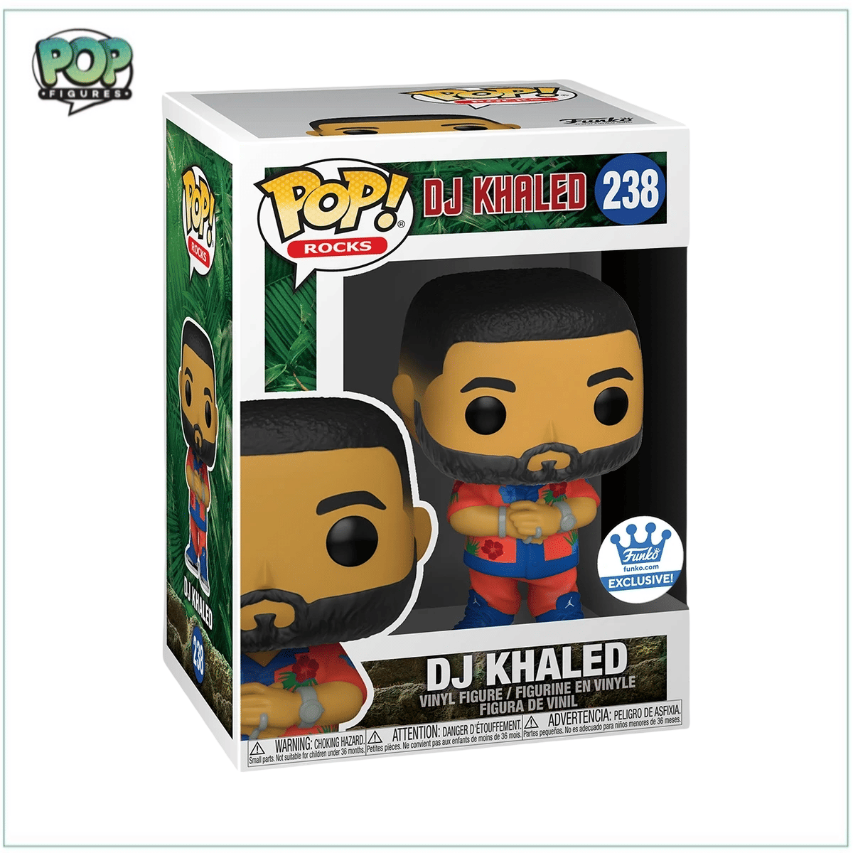 Funko Pop! DJ Khaled #238 Funko Pop! Rocks - Funko Shop Exclusive