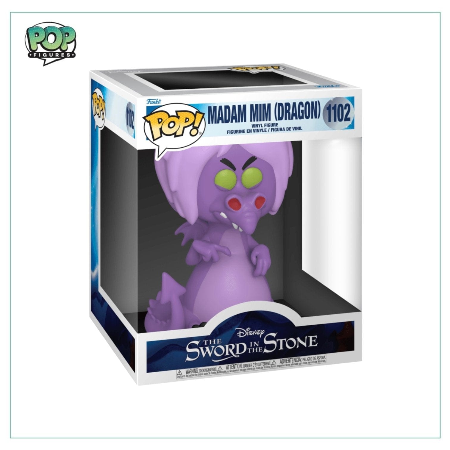 Funko Pop! Madam Mim as Dragon #1102 Deluxe Funko Pop! The Sword in the Stone